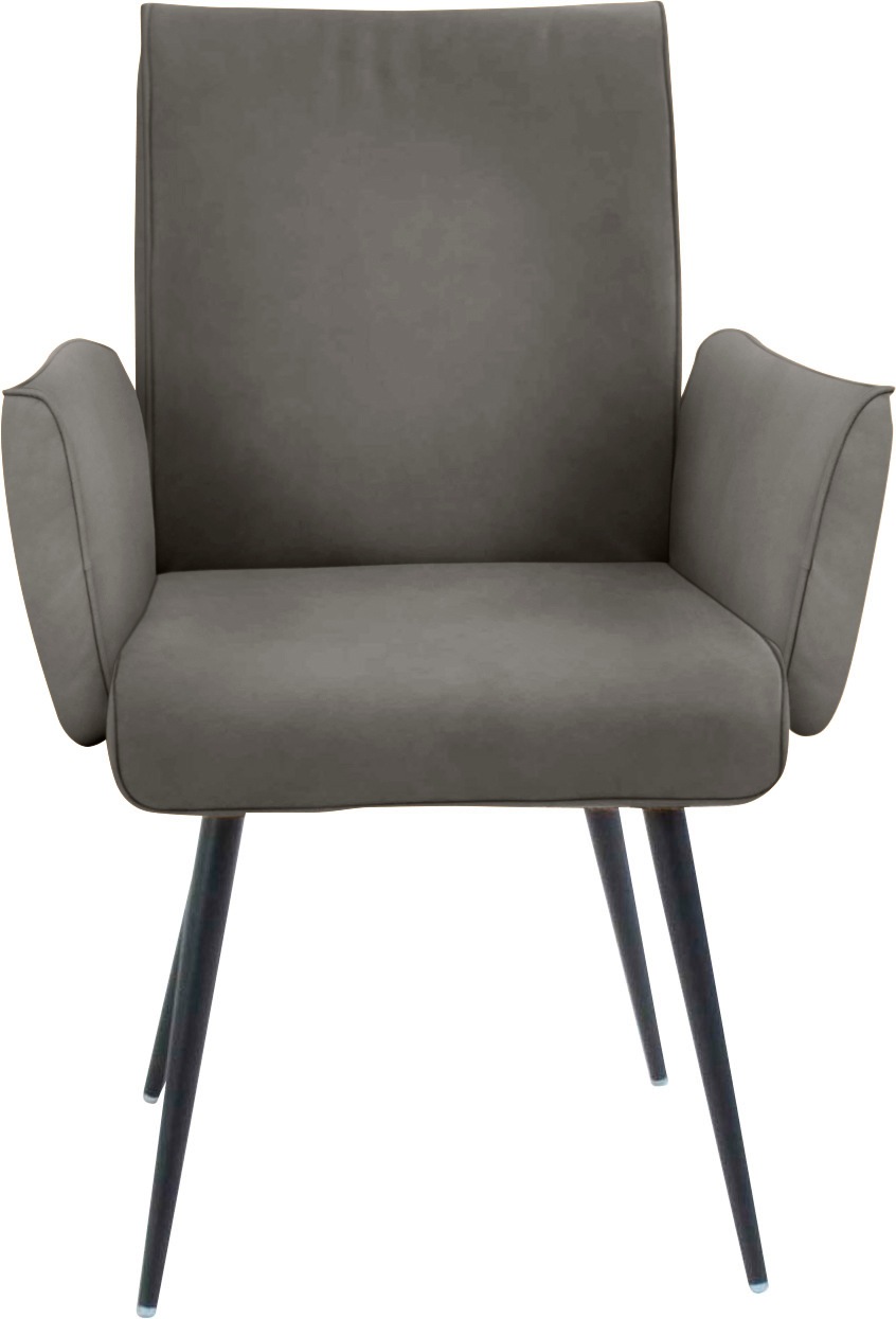 K+W Komfort & Wohnen Armlehnstuhl »Giacomo I« () 1 Stk.4- Fuß-Armlehnenstuh günstig online kaufen