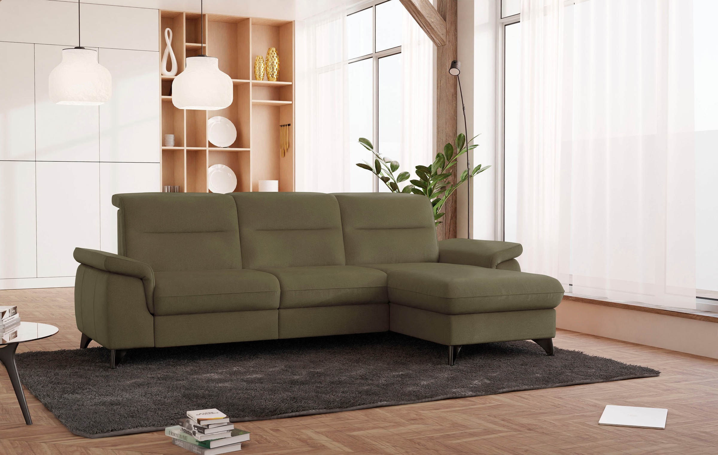 sit&more Ecksofa »Astoria L-Form«, wahlweise mit motorischer Relaxfunktion günstig online kaufen