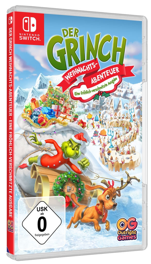 Outright Games Spielesoftware »Der Grinch - Weihnachtsabenteuer: Eine fröhlich-verschmitzte Ausgabe« Nintendo Switch