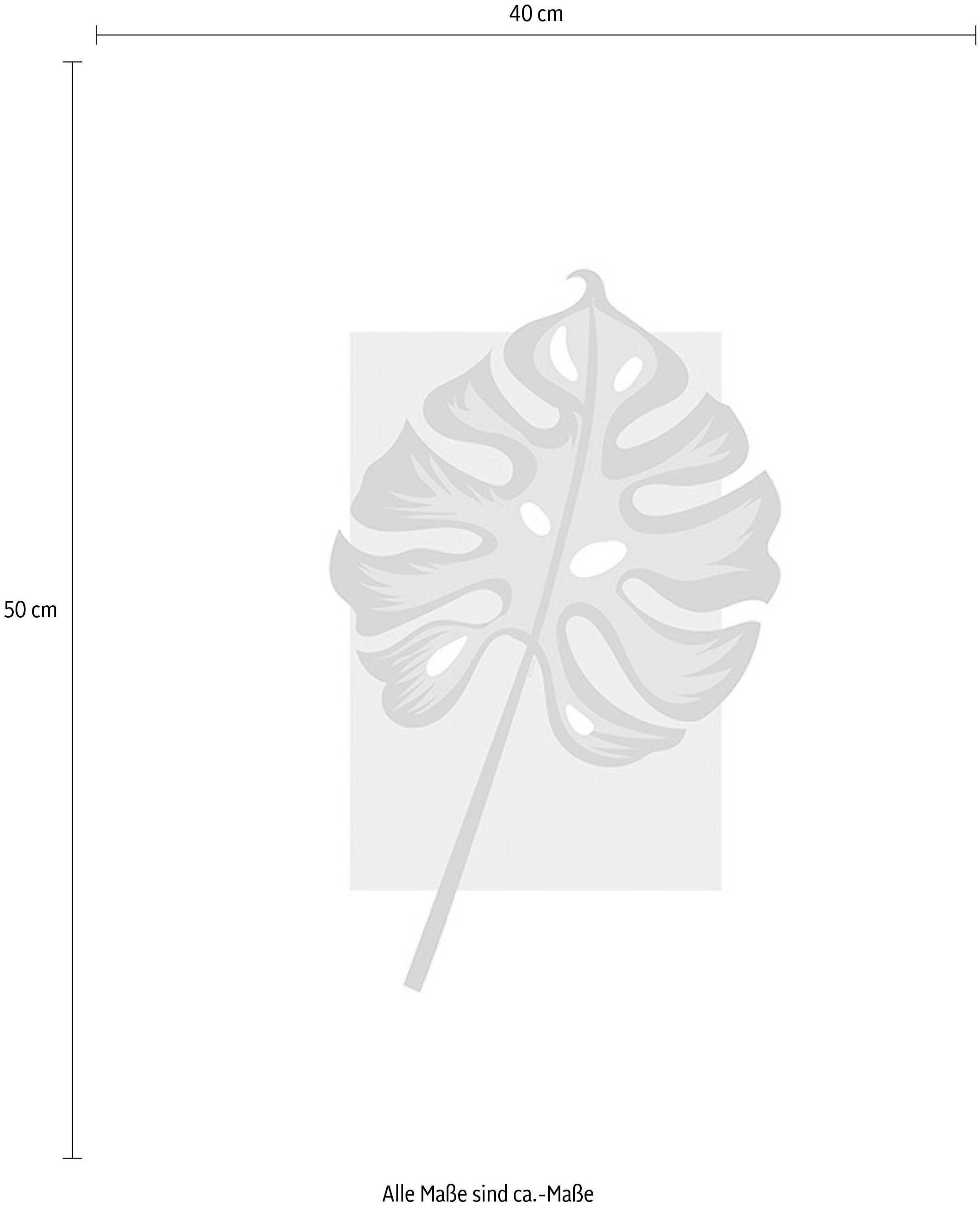 Komar Bild »Minnie Mouse Leaf«, Disney, (1 St.), Wandbild zur Dekoration im Kinderzimmer - ohne Rahmen