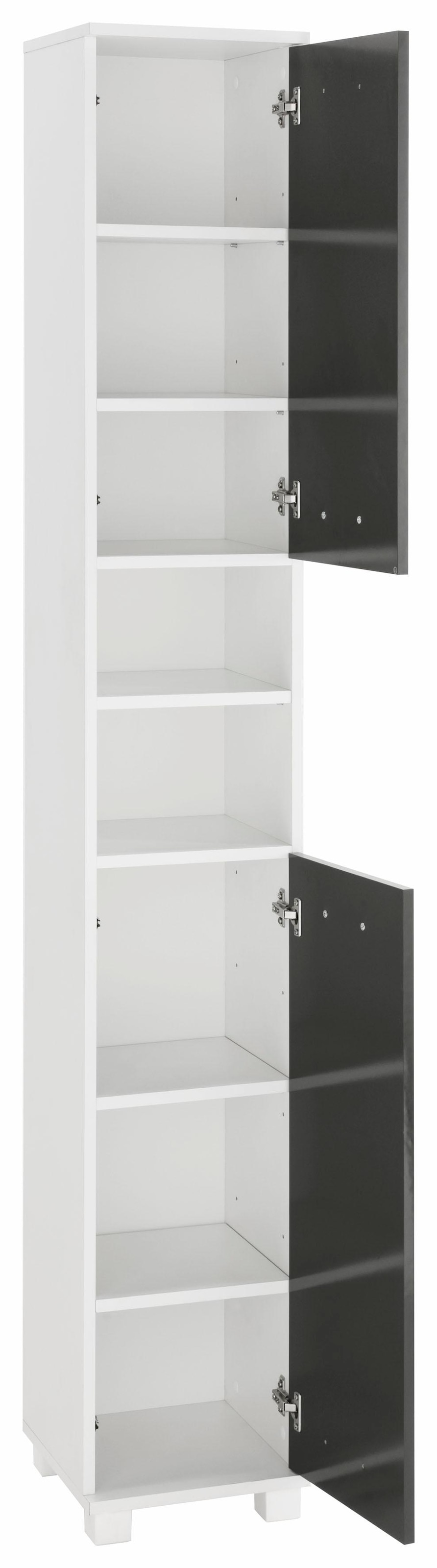 Schildmeyer Hochschrank »Colli«, Höhe 193,7 cm, Badezimmerschrank mit  Metallgriffen, Ablageböden auf Rechnung bestellen