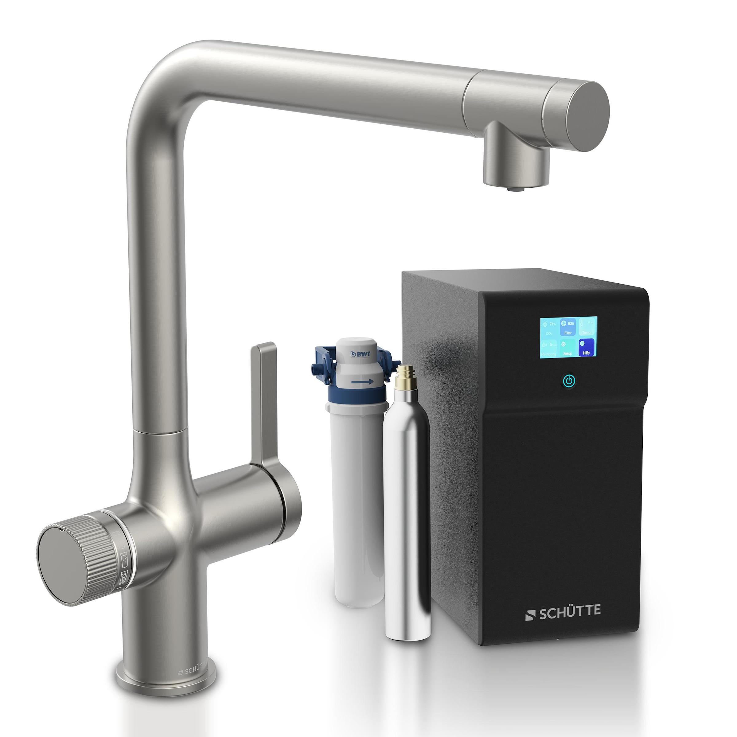 Schütte Spültischarmatur »»AQUASTAR PREMIUM« Sprudelwasser-Spültischarmatur günstig online kaufen