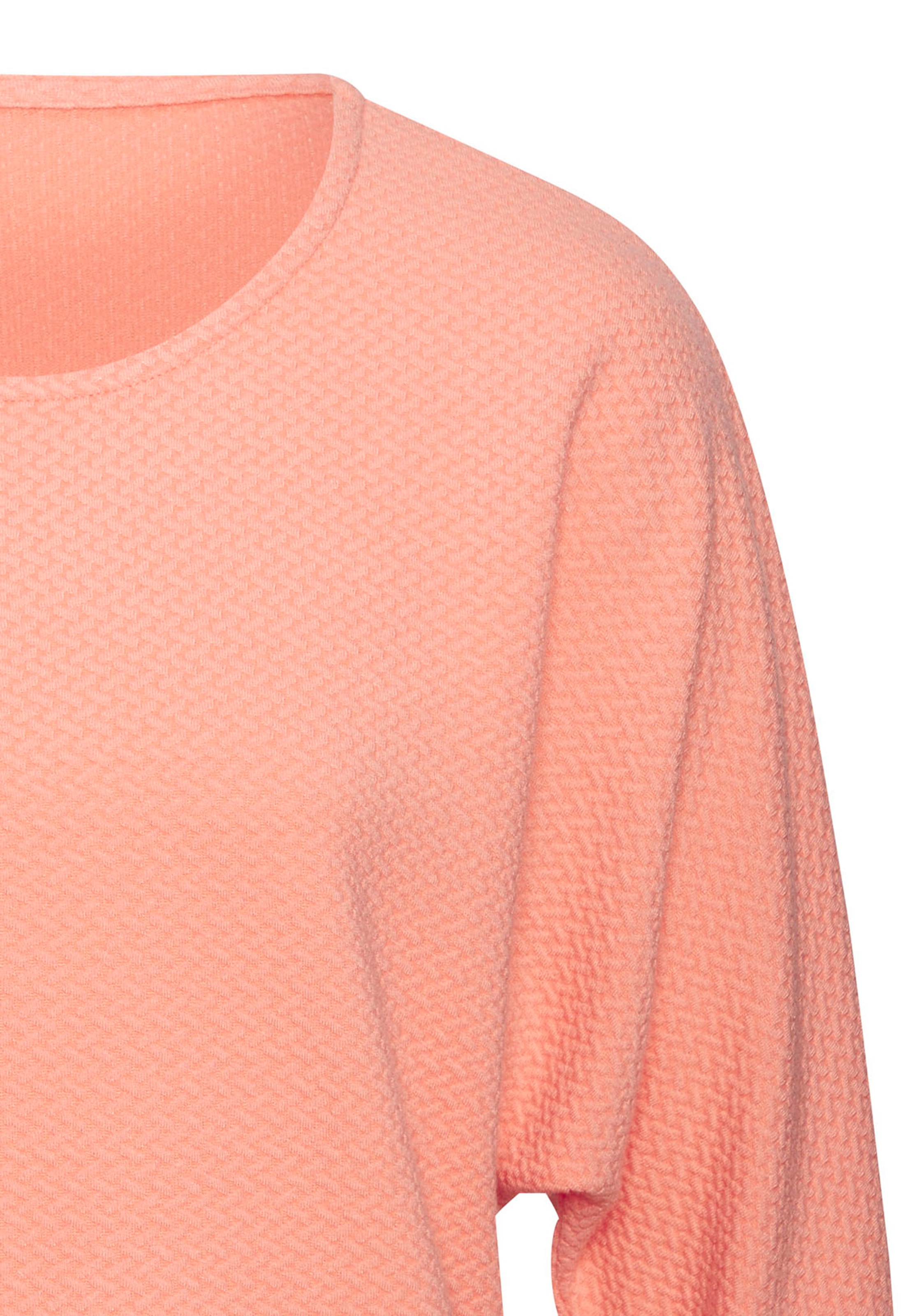 Vivance Langarmshirt »aus bügelfreier Strukturqualität«, mit Viskose