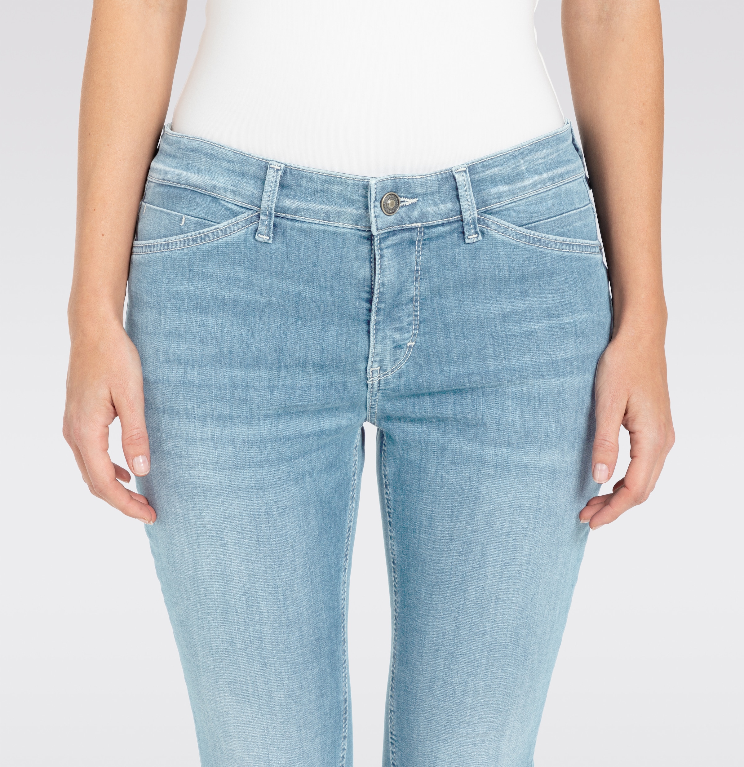 MAC 7/8-Jeans »Dream Summer«, verkürzt mit Schlitz am Saum