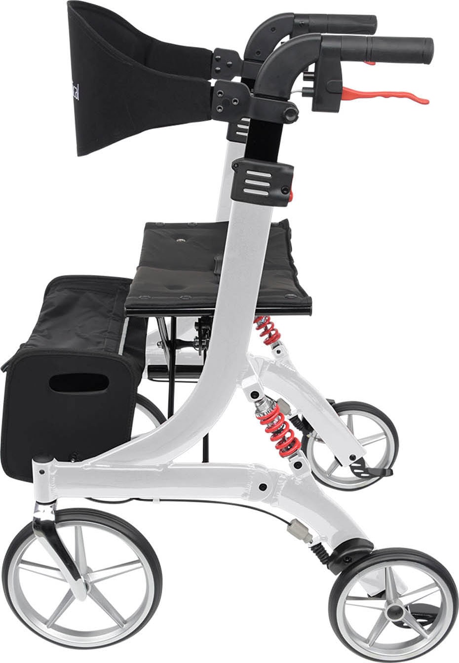 bescomedical Rollator »Spring Medium«, Größe M (Sitzhöhe 56cm), höhenverstellbare Griffe