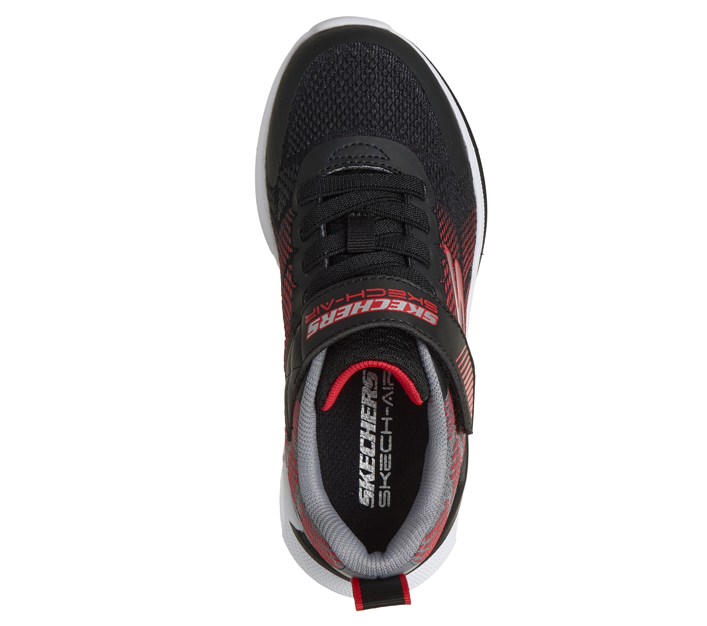 Skechers Sneaker »MICROSPEC MAX VELOCITY«  Klettschuh, Freizeitschuh, Grössenschablone zum Download