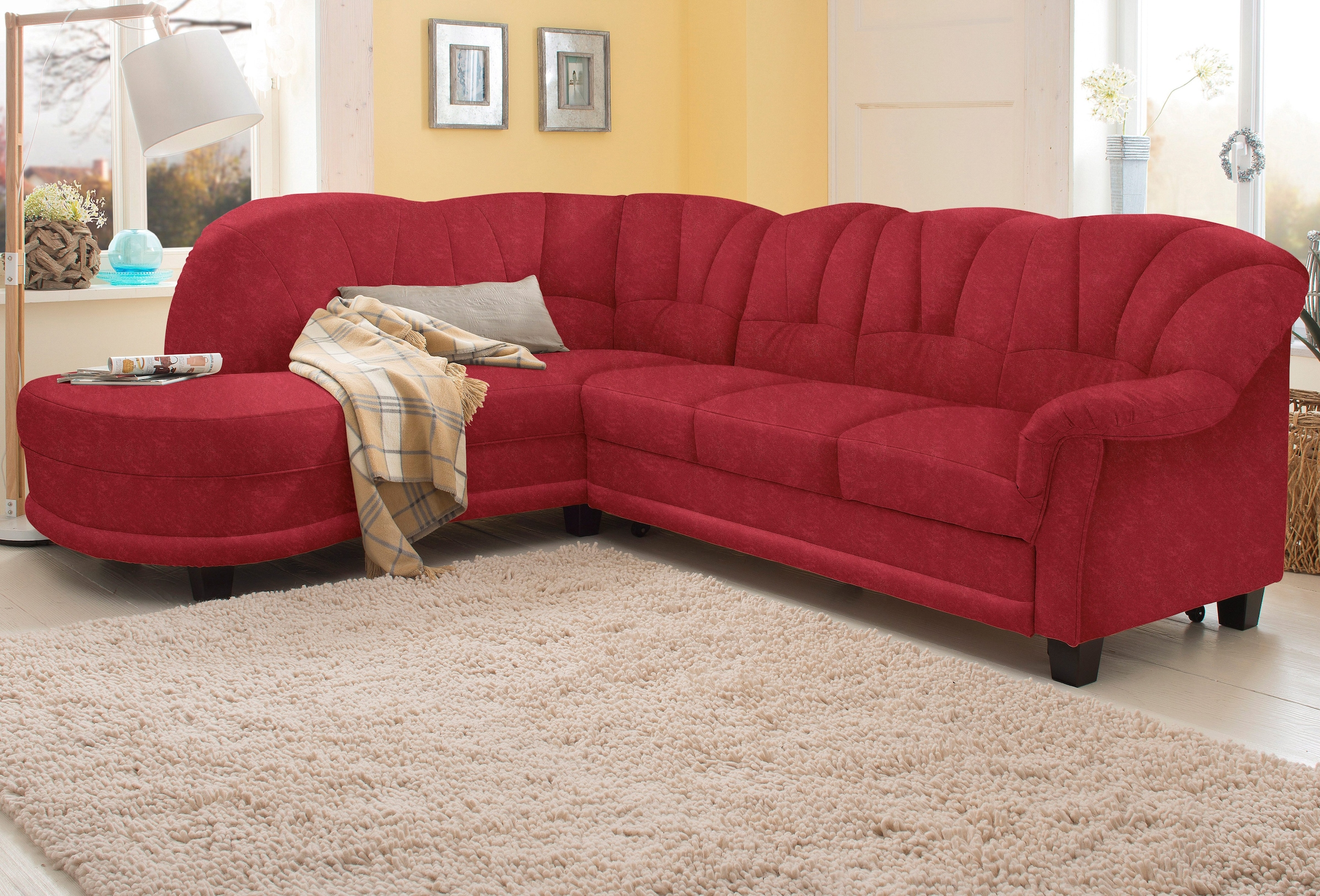 Home affaire Ecksofa »Camelita, Landhaus Sofa, 2 Varianten: Recamiere- oder günstig online kaufen