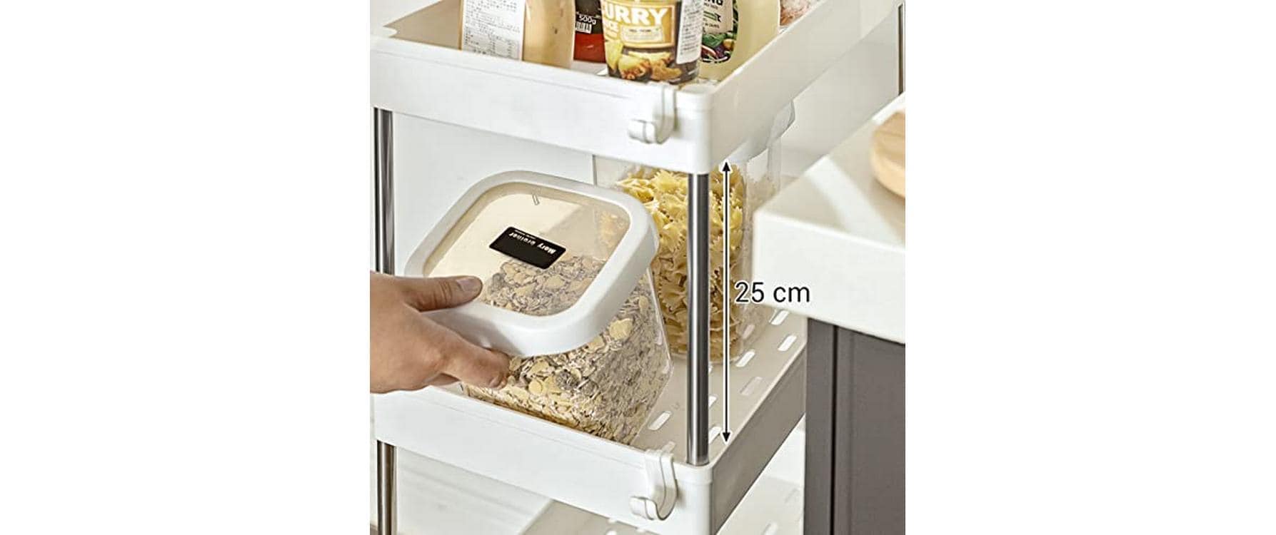 SONGMICS Rollwagen »40 x 86 x 22 cm«