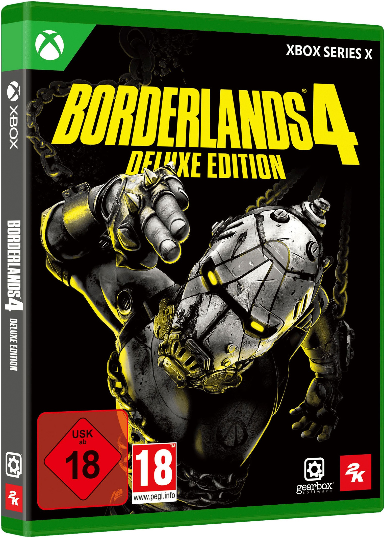2K Spielesoftware »Borderlands 4 Deluxe« Xbox Series X Tragbare Gesichtsmaske - exklusiv bei OTTO (ohne Farbbezeichnung) Inklusive tragbarer...