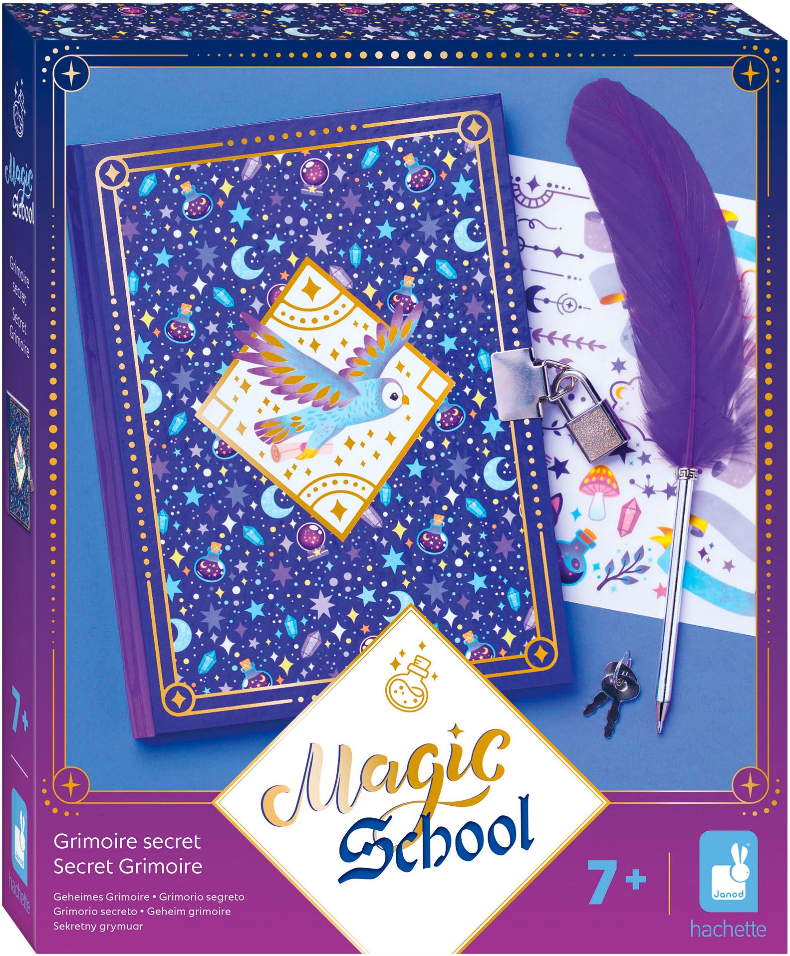 Janod Notizbuch »Magic School«