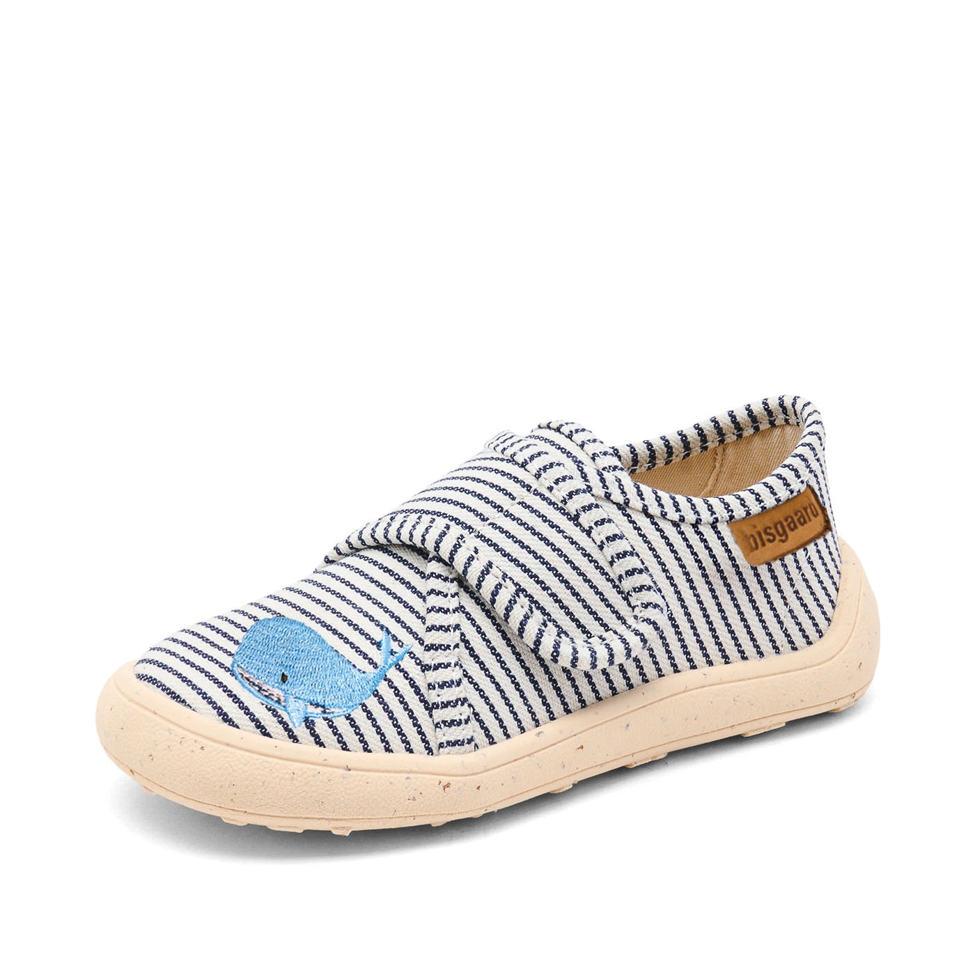 Bisgaard Hausschuh »pav«  Klettschuh mit Stickerei, Größenschablone zum Download