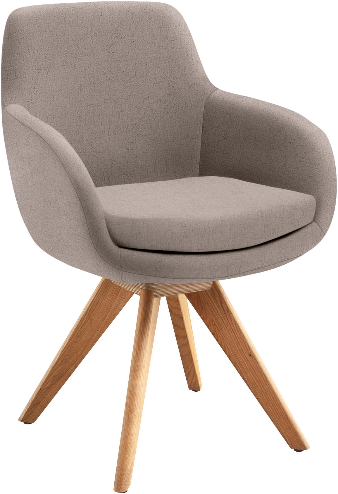 Musterring Esszimmerstuhl »Tavia« (Set) 2 Stk.Stativgestell Eiche Bianco, D günstig online kaufen