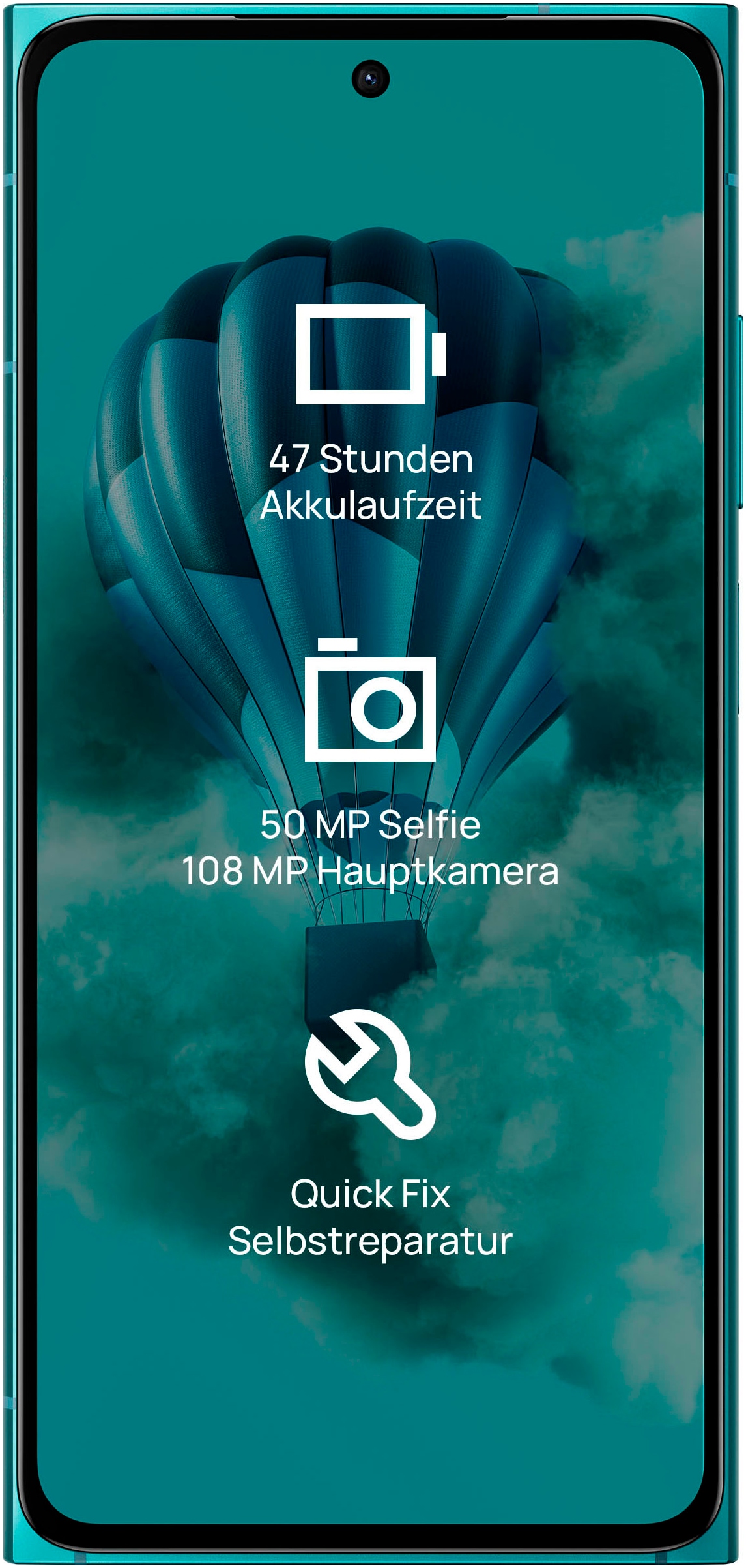HMD Smartphone »Skyline 256GB«, Blauer Topas