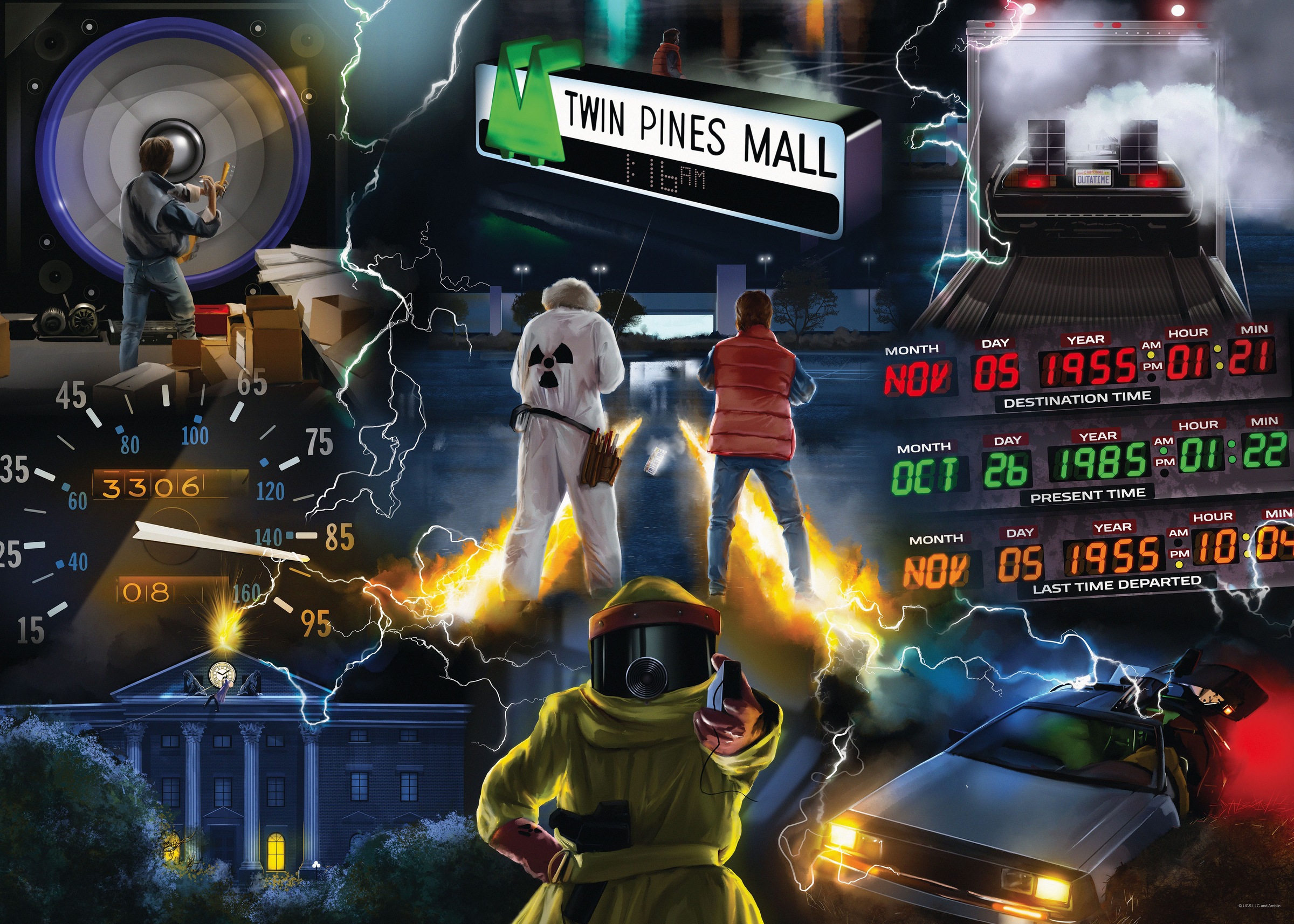 Ravensburger Puzzle »Artist Collection, Back to the Future«, Made in Germany
