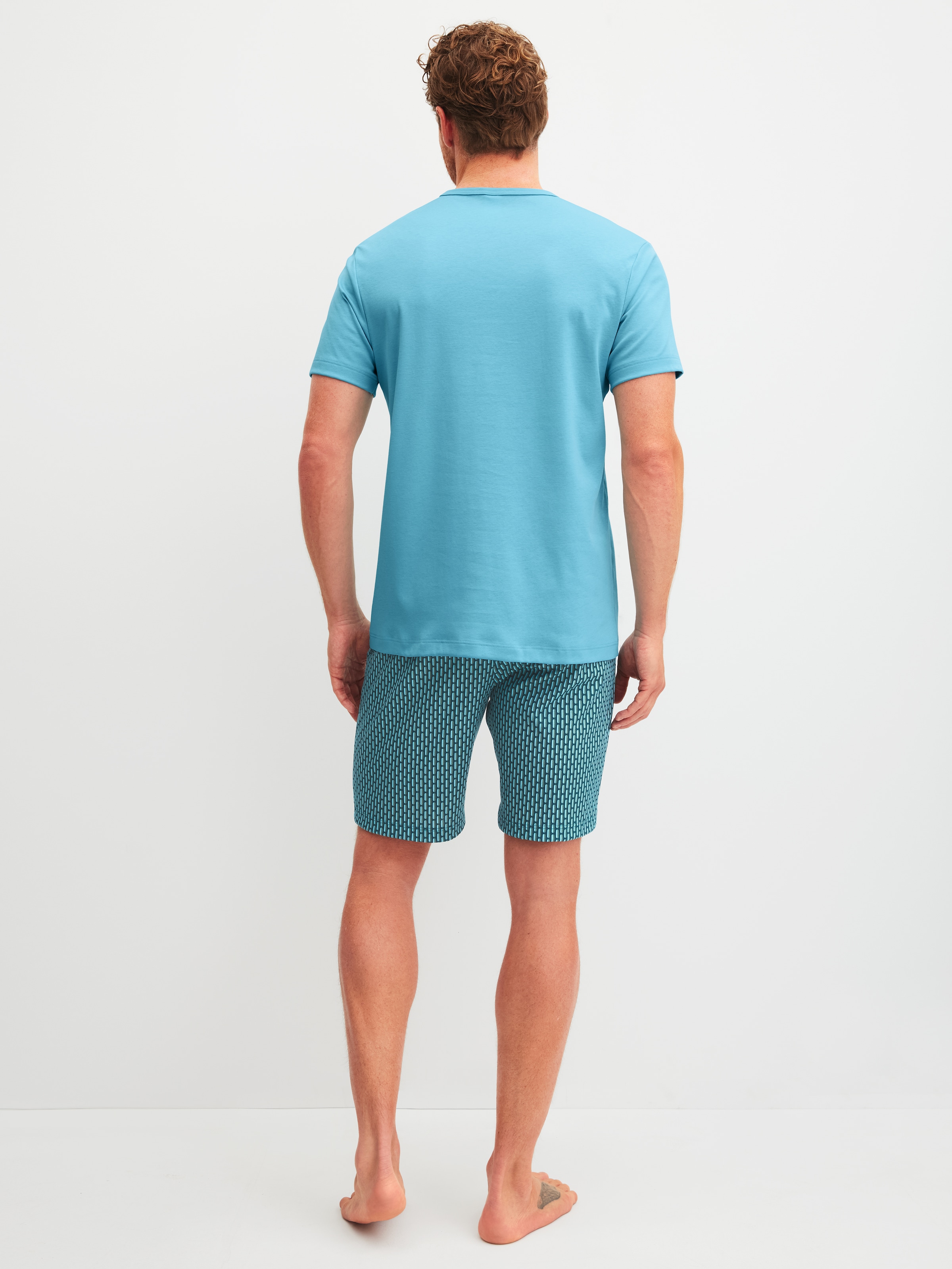 CALIDA Shorty »Relax Streamline 1« 2 tlg. weich, Interlock-Qualität, kurze Ärmel