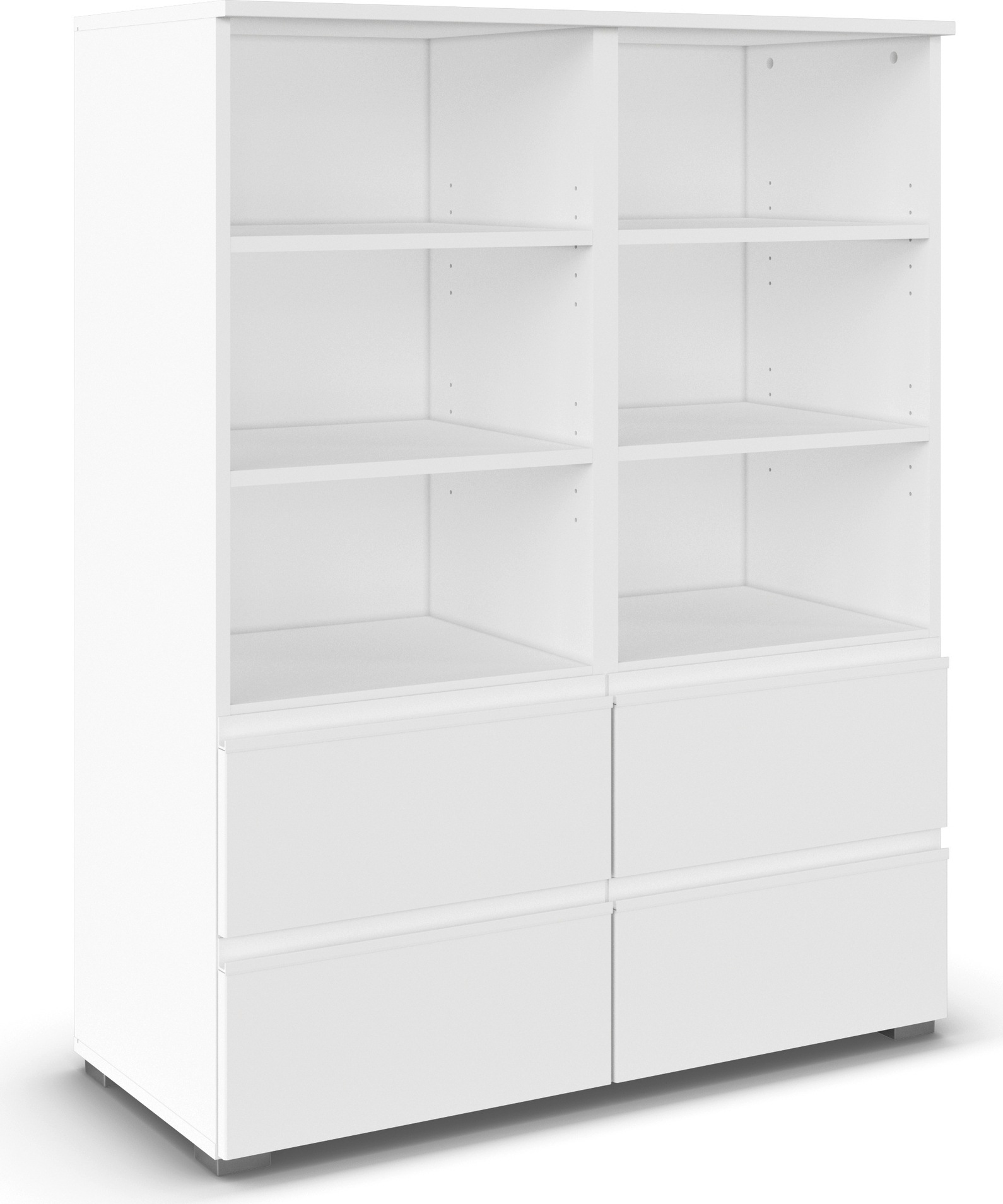 rauch Regalelement »Regal Stauraum Bücherregal Standregal JOEL«, mit vier S günstig online kaufen