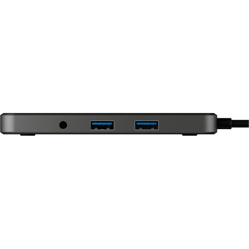Raidsonic Laptop-Dockingstation »ICY BOX USB Type-C DockingStation mit integriertem Kabel«