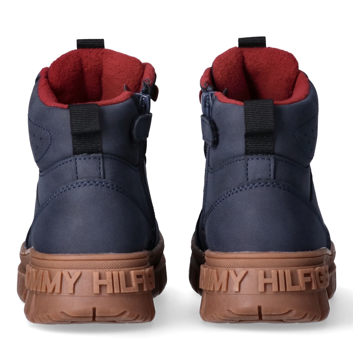 Tommy Hilfiger Schnürboots, Chunky Boots, Winterboots mit Blockabsatz