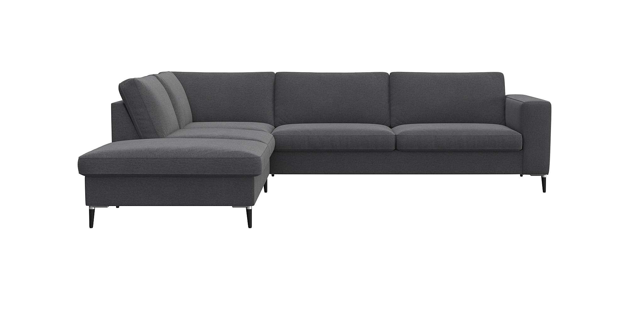 FLEXLUX Ecksofa »Fiore, L-Form, bequem und komfortabel durch hochwertigem S günstig online kaufen