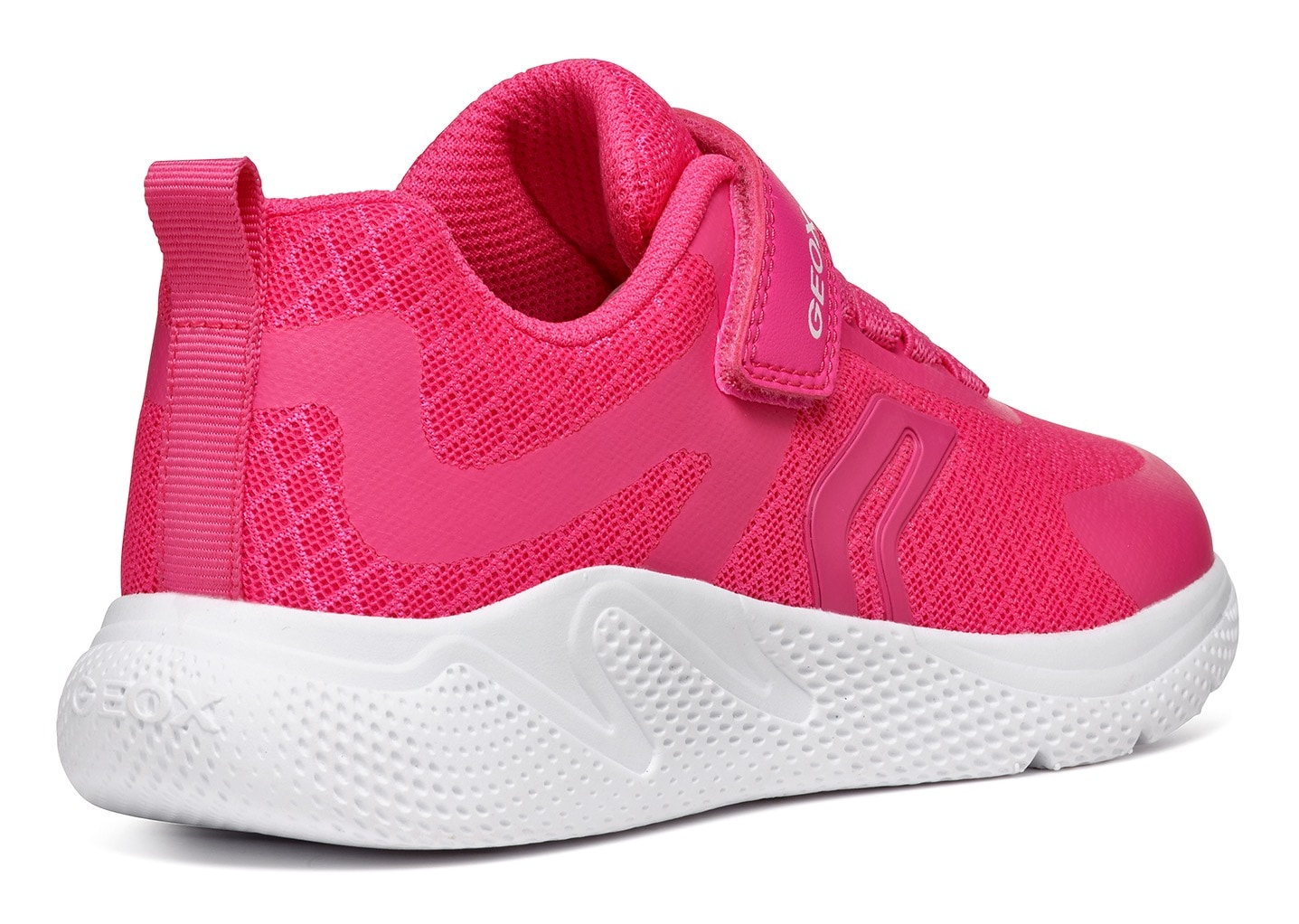 Geox Sneaker »J SPRINTYE GIRL«, Freizeitschuh, Schlupfschuh mit Klettverschluss