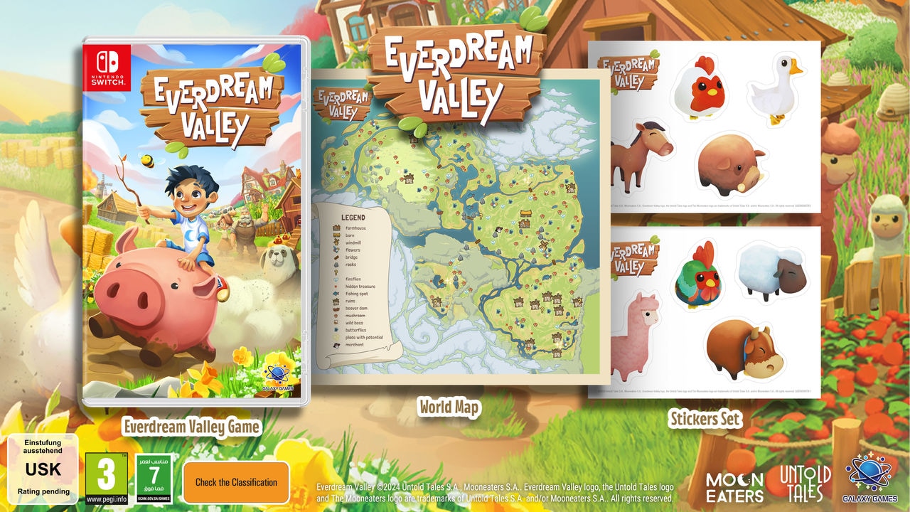 Spielesoftware »Everdream Valley«, Nintendo Switch