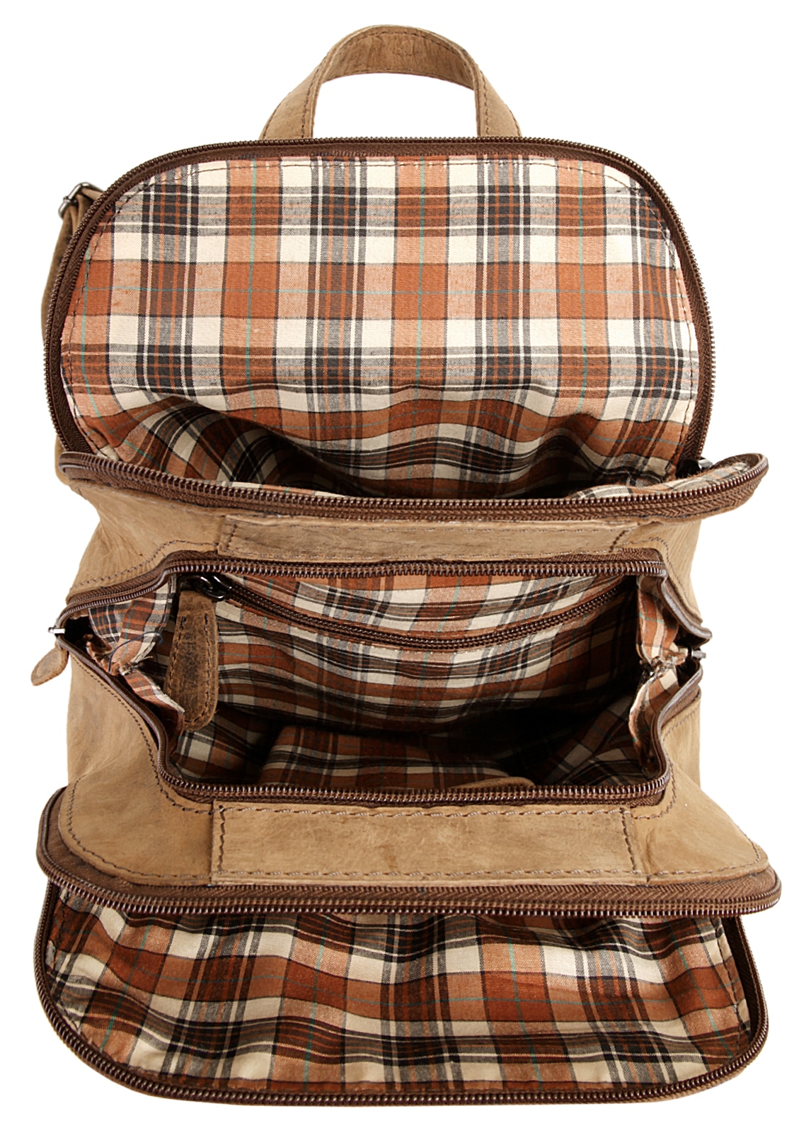 Bagan Cityrucksack, echt Leder
