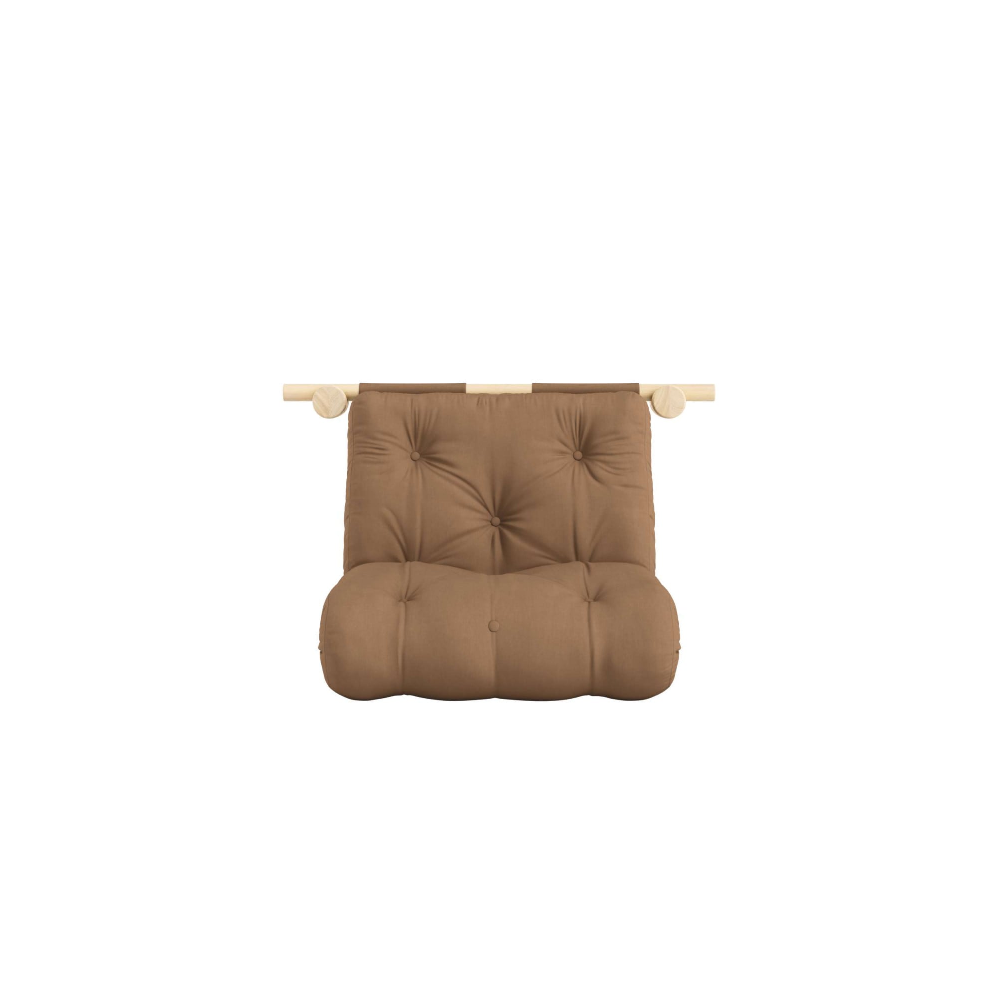 Karup Design Schlafsofa »Hooked Schlafsessel, Sitz- und Schlafplatz, Wandmontiert, platzsparend«, Futonmatratze inkl. Halterungsset aus FSC®-zertifiziertem Massivholz