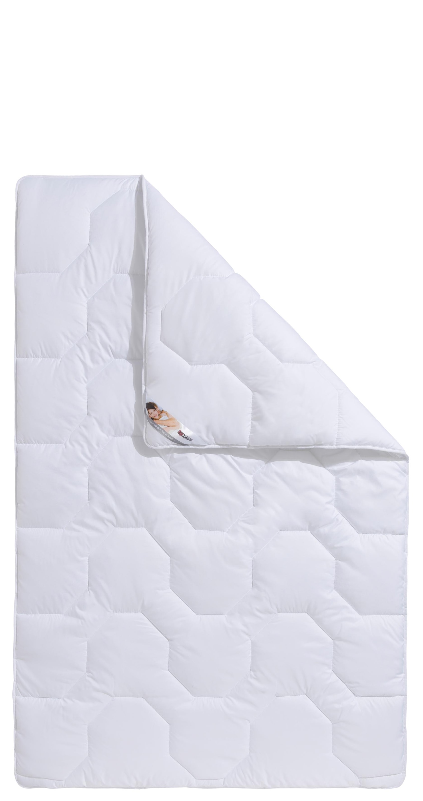 my home Microfaserbettdecke »Rike, Bettdecke 135x200 cm, 155x220 cm«, warm, Füllung Polyester, Bezug Polyester, (1 St.), Bettdecken, Sommer, Winter, 4 Jahreszeiten, Decke kochfest bis 95°C
