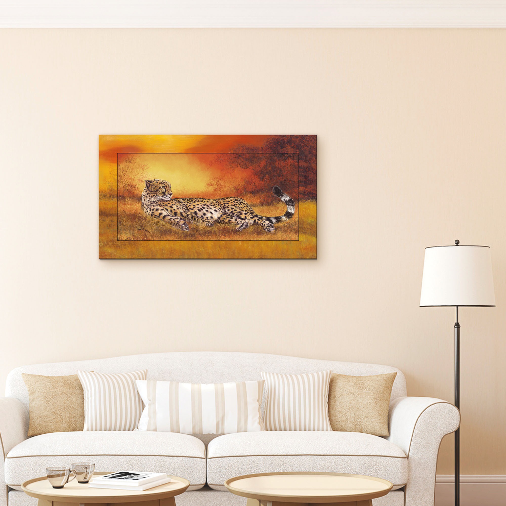Artland Wandbild »Gepard«, Wildtiere, (1 St.) günstig online kaufen