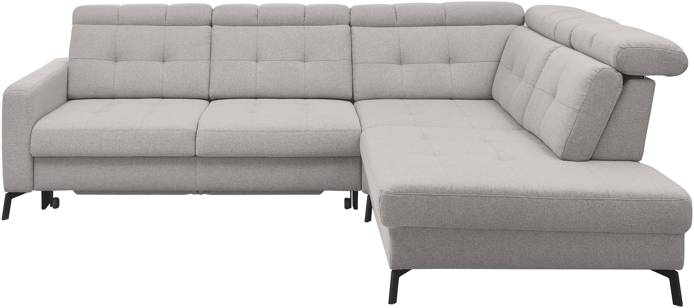 Musterring Ecksofa "MR 4615", mit Kopf- und Rückenverstellung, Metallfuß sc günstig online kaufen