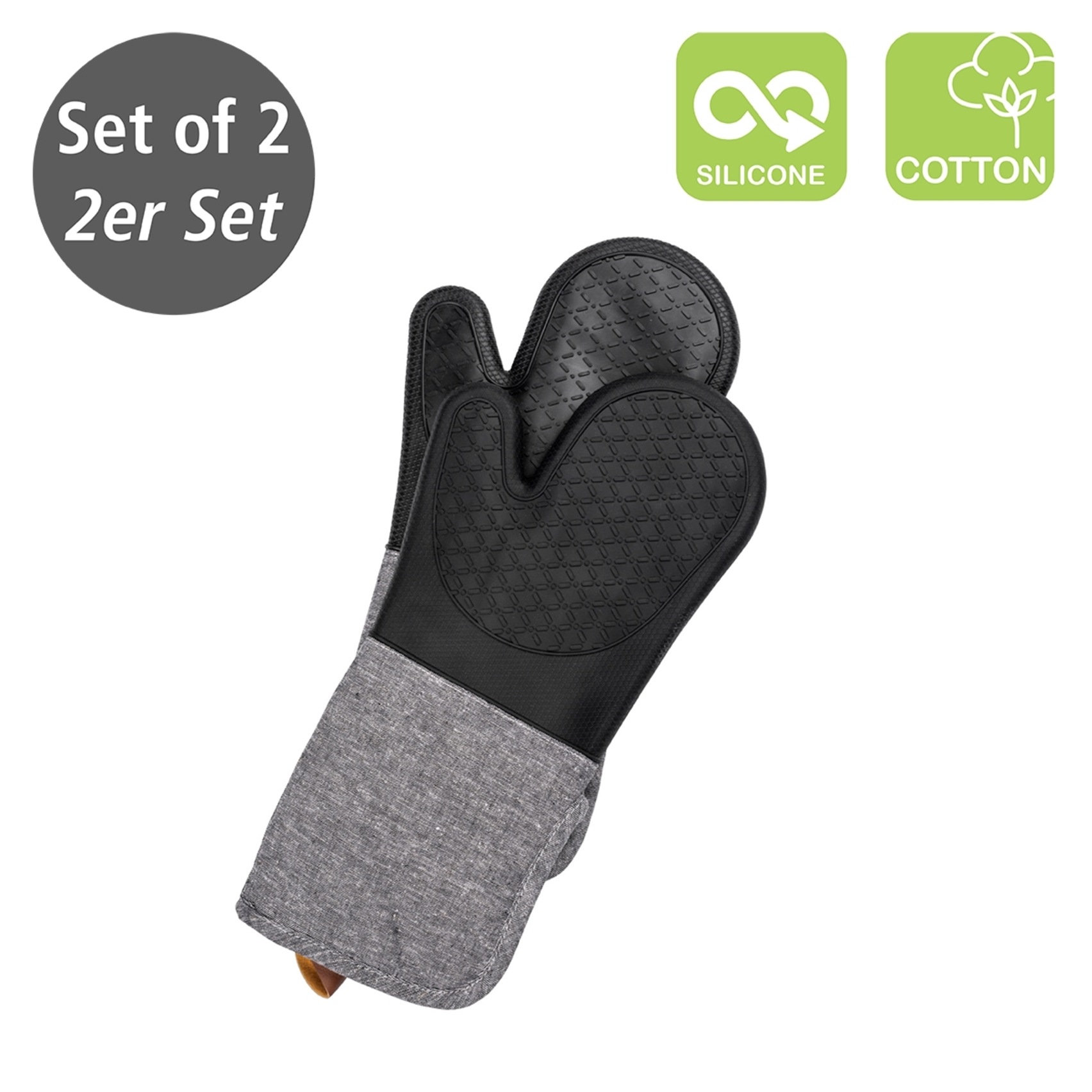 WENKO Topfhandschuhe »Modell Ada«, (Set, 2 tlg.), Ofen- und Grillhandschuhe günstig online kaufen