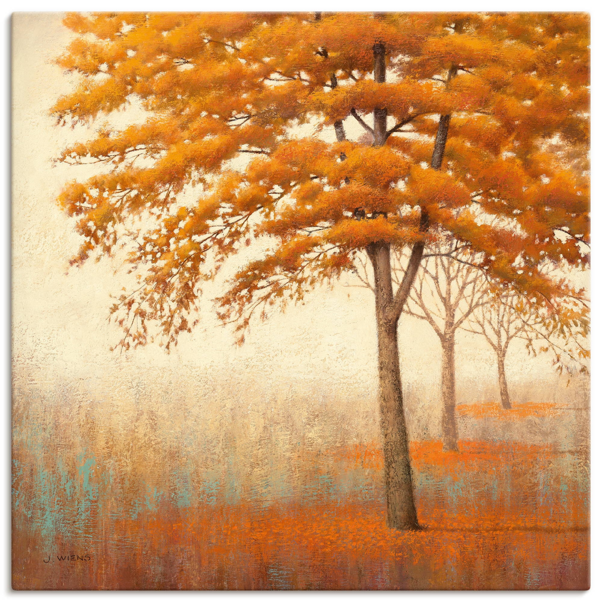 Artland Wandbild »Herbst Baum I«, Bäume, (1 St.), als Leinwandbild, Poster günstig online kaufen