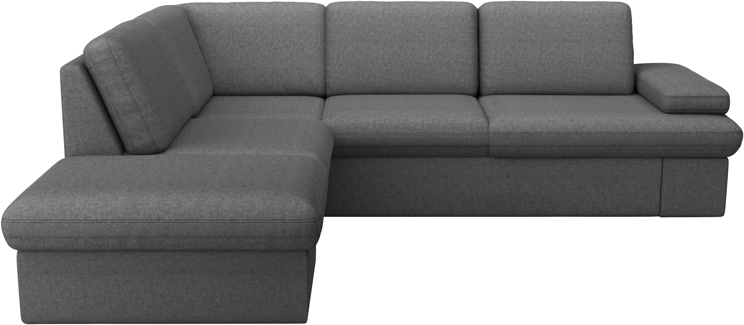 sit&more Ecksofa »Moreno«, mit Armteilverstellung,wahlweise mit Bettfunktion