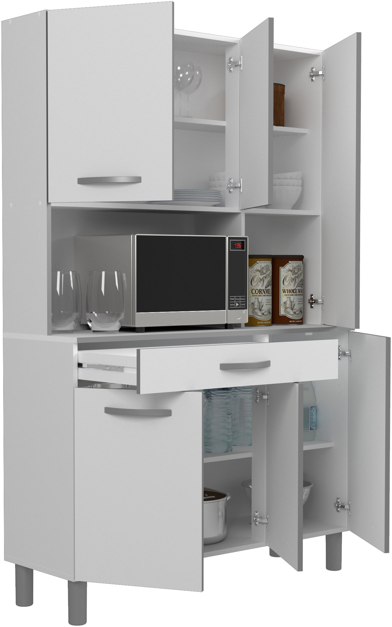 Parisot Buffet »Season 22, Made in Europe, viel Stauraum« B/H/T ca. 120x185 günstig online kaufen