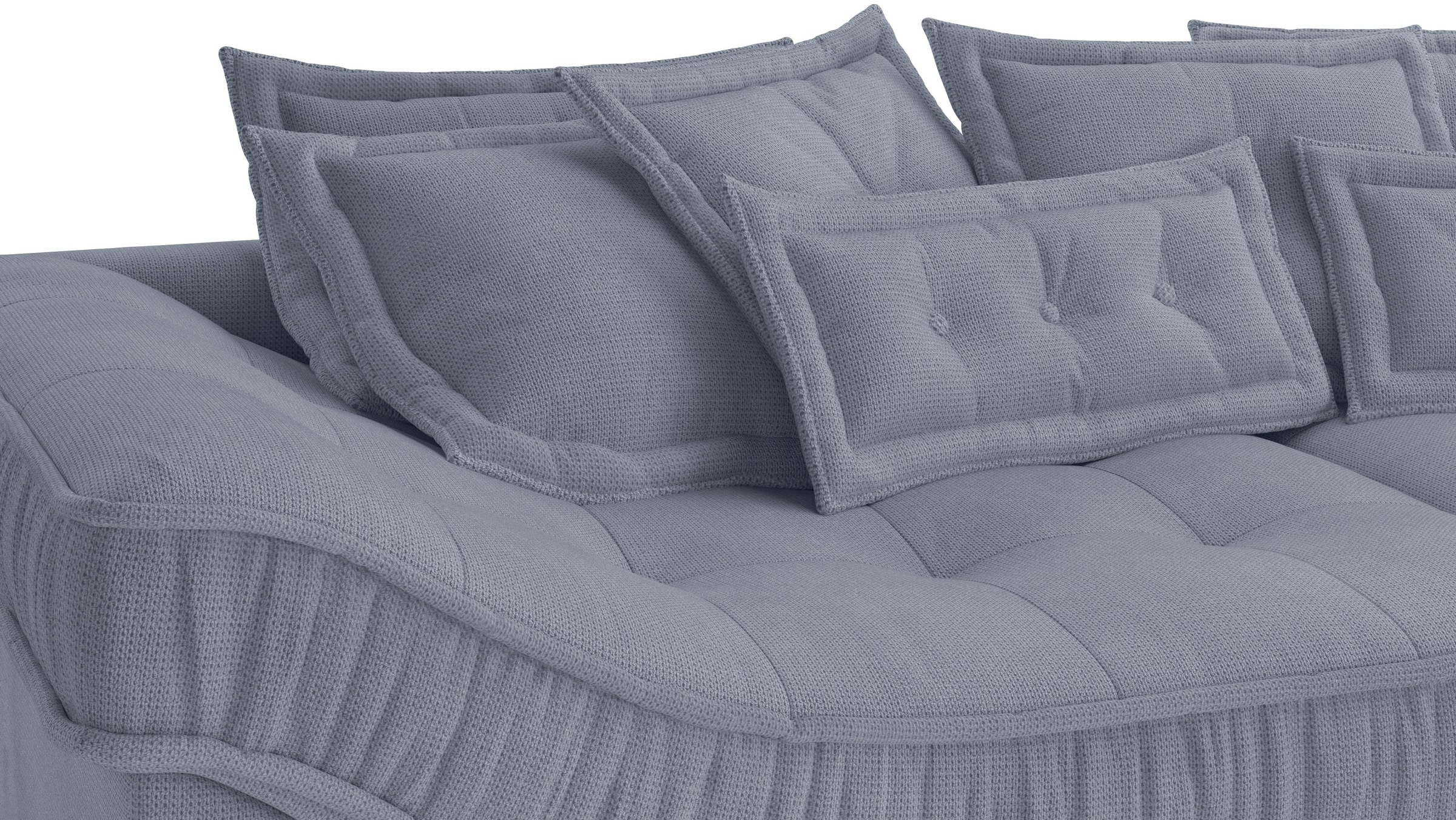 Mr. Couch Ecksofa »Diwan II DuraFlex L-Form«, DuraFlex-Kaltschaumpolsterung, bis 140 kg, 4 Bezugsqualitäten