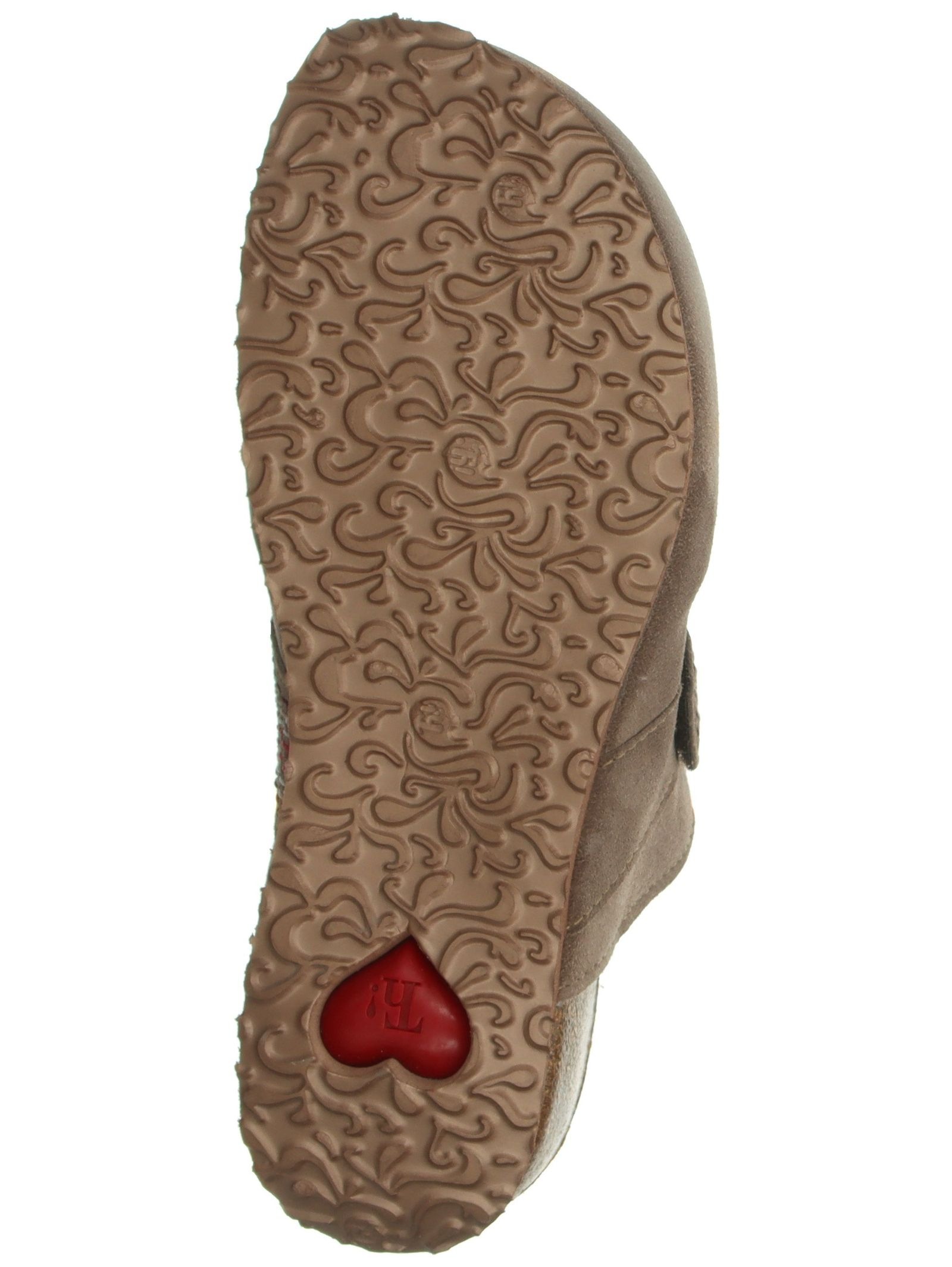 Think! Pantolette »Think! Pantoletten Veloursleder«