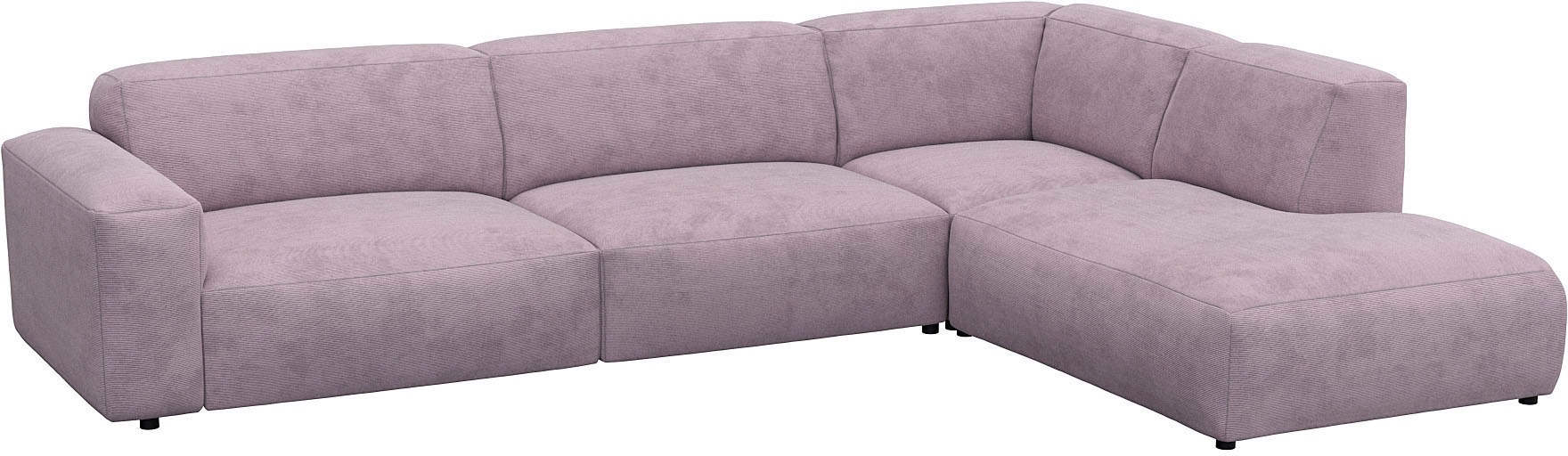 FLEXLUX Ecksofa »Lucera, super bequem durch hochwertigen Sitzaufbau mit Kal günstig online kaufen