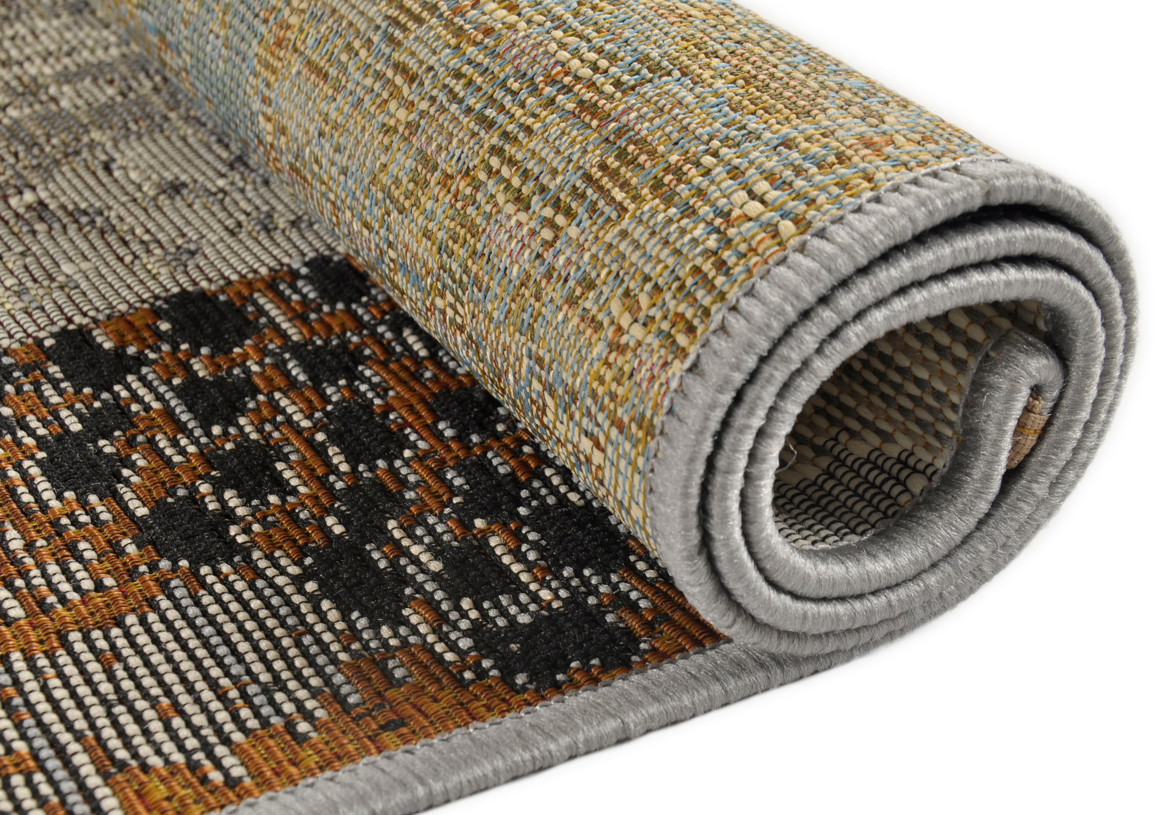 Gino Falcone Teppich »Outdoor-Africa 42«, rechteckig, 5 mm Höhe, Flachgewebe, In- und Outdoor geeignet, Wohnzimmer