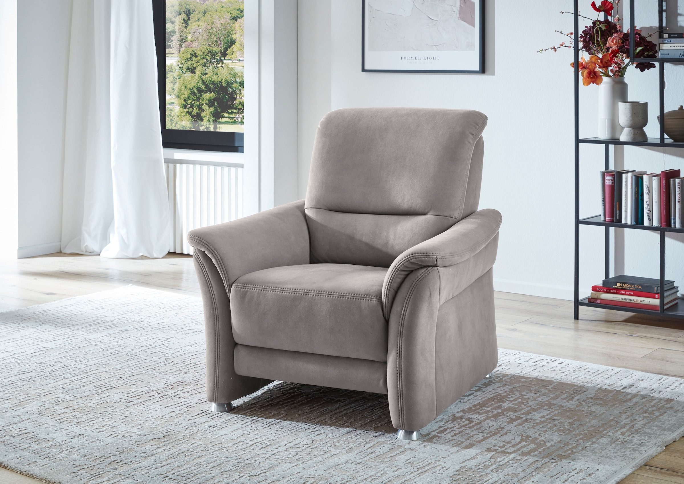 Die PlanBar Sessel »PP-PF23182, Sitzhöhe 46 cm« Federkernpolsterung, frei im Raum stellbar
