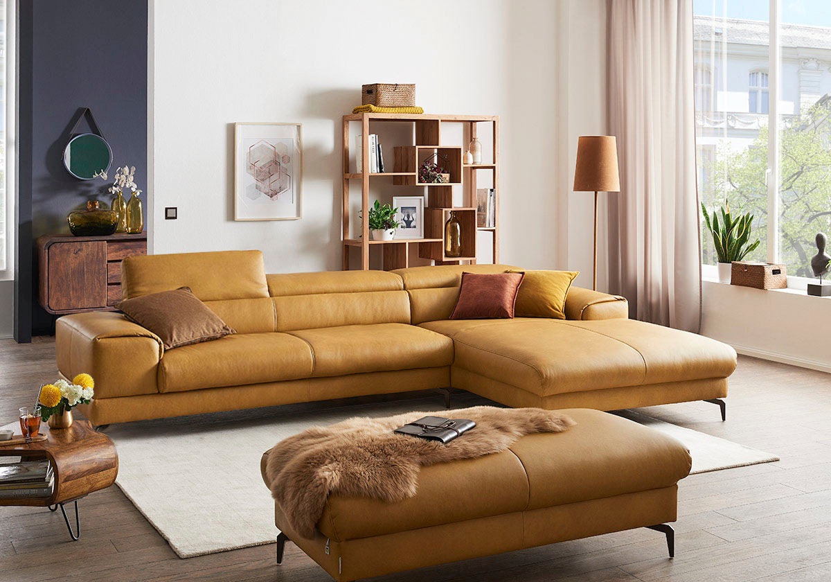 W.SCHILLIG Ecksofa »piedroo, Designsofa mit tollem Sitzkomfort, bequem und günstig online kaufen