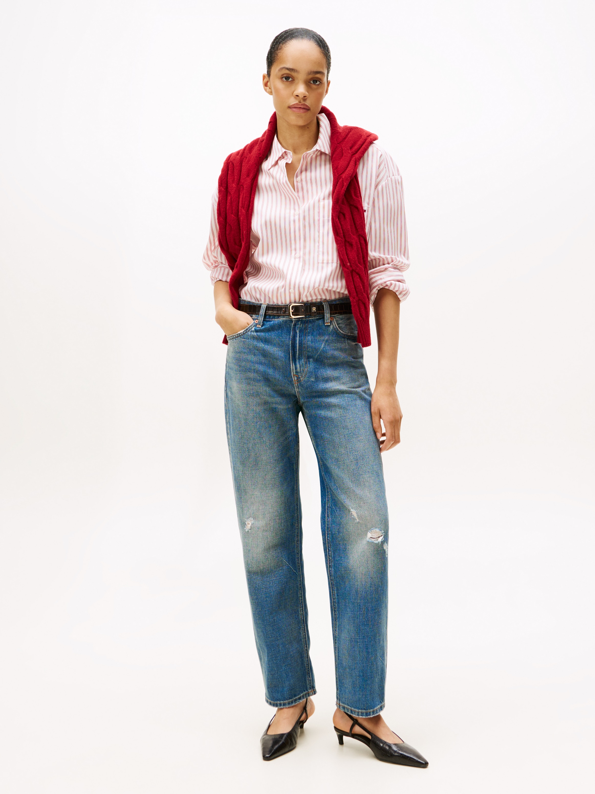 Tommy Hilfiger Hemdbluse »NEW POPLIN EASY SHIRT«