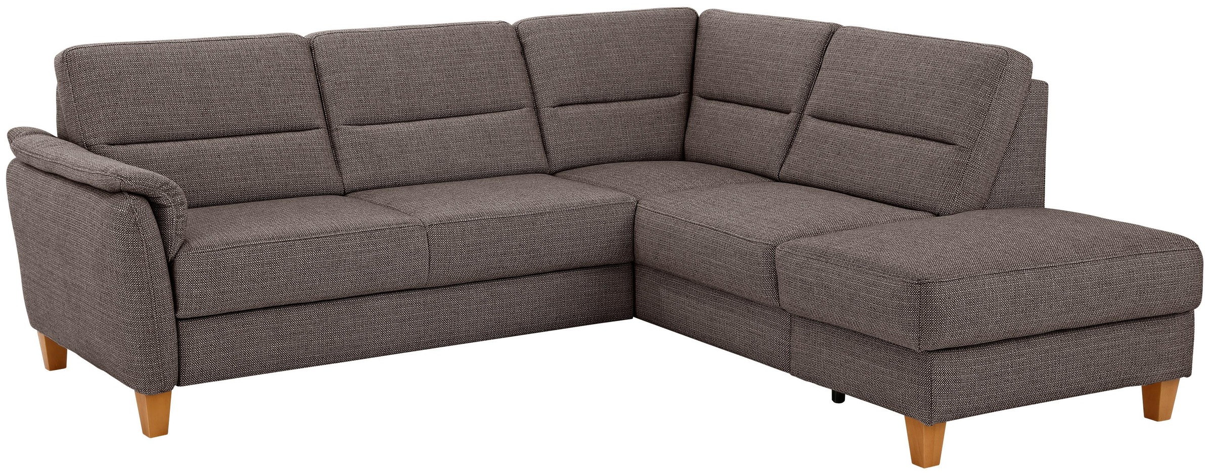 Home affaire Ecksofa »Palmera L-Form«, Federkern, wahlweise mit Bettfunktion und mit/ohne Stauraum