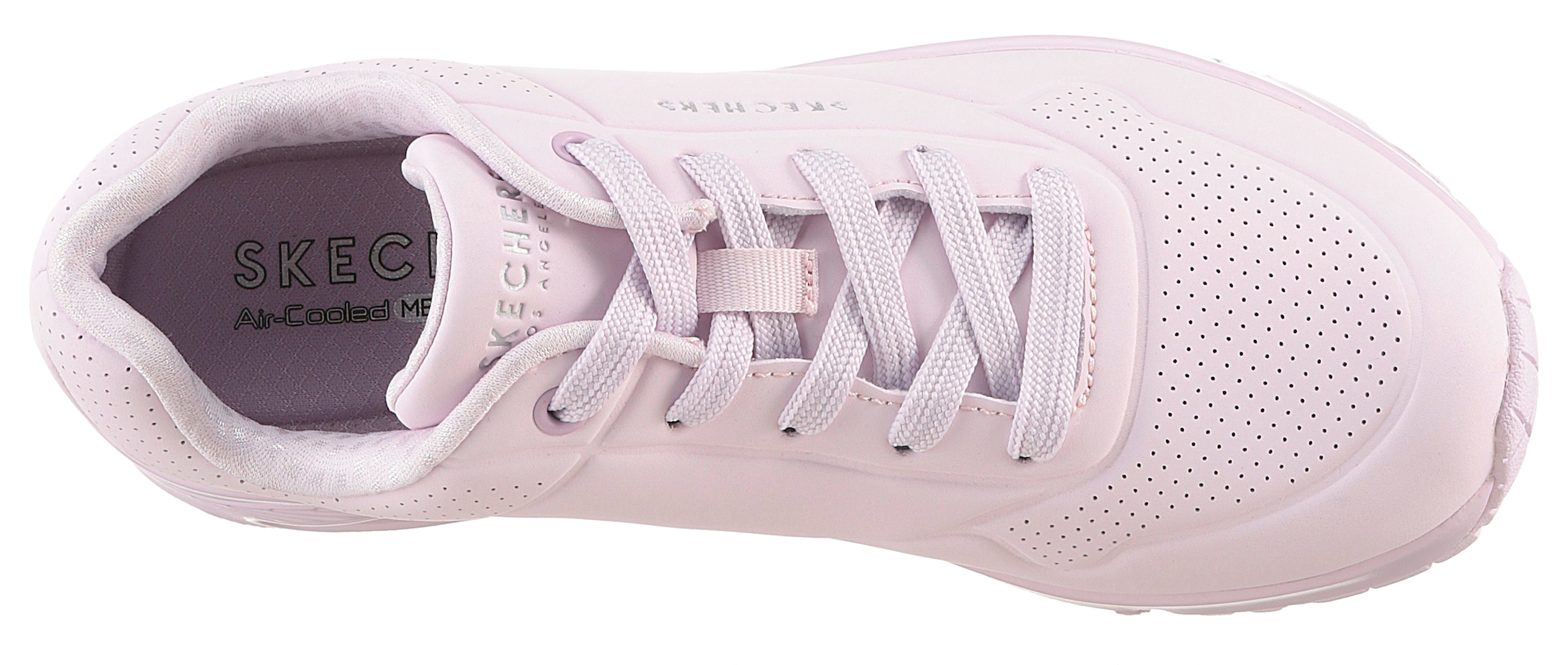 Skechers Sneaker »Street Uno - Stand on Air«, Freizeitschuh, Halbschuh, Schnürschuh mit Memory Foam