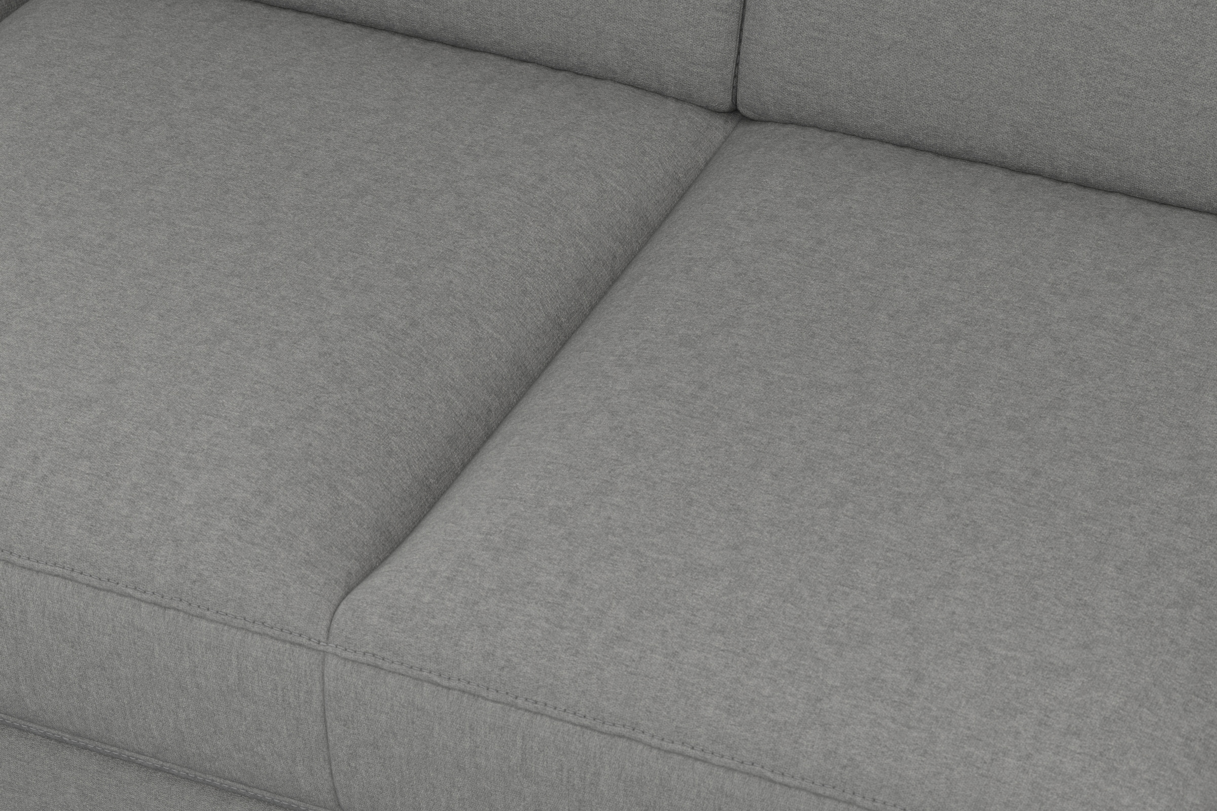 sit&more Ecksofa »Padua L-Form«, inklusive Sitztiefenverstellung, Armteilfunktion und Federkern