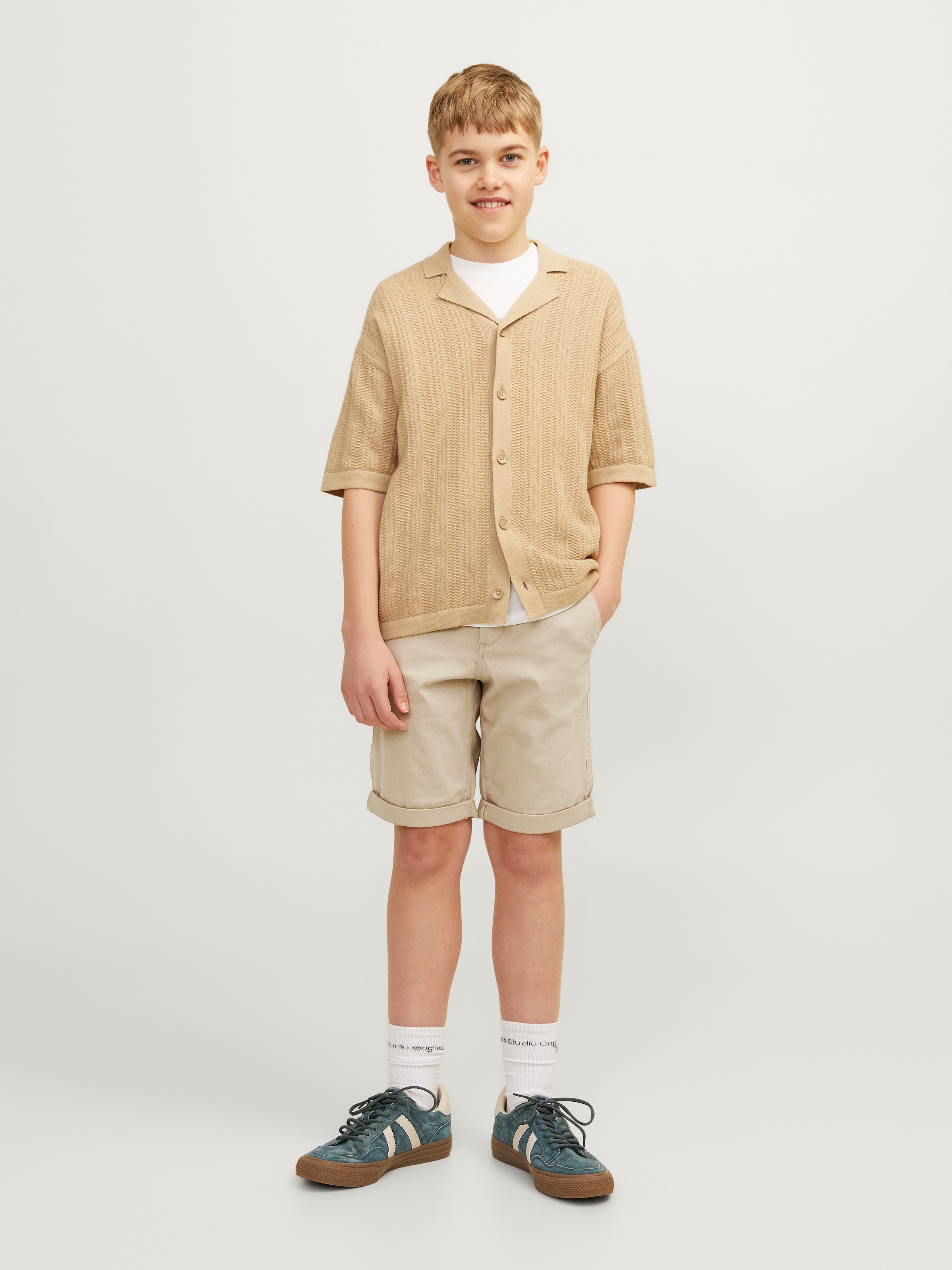 Jack & Jones Junior Chinoshorts »JPSTDAVID JJCHINO SHORTS AKM SN JNR«
