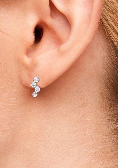 s.Oliver Paar Ohrstecker »2034408«, mit Zirkonia (synth.)