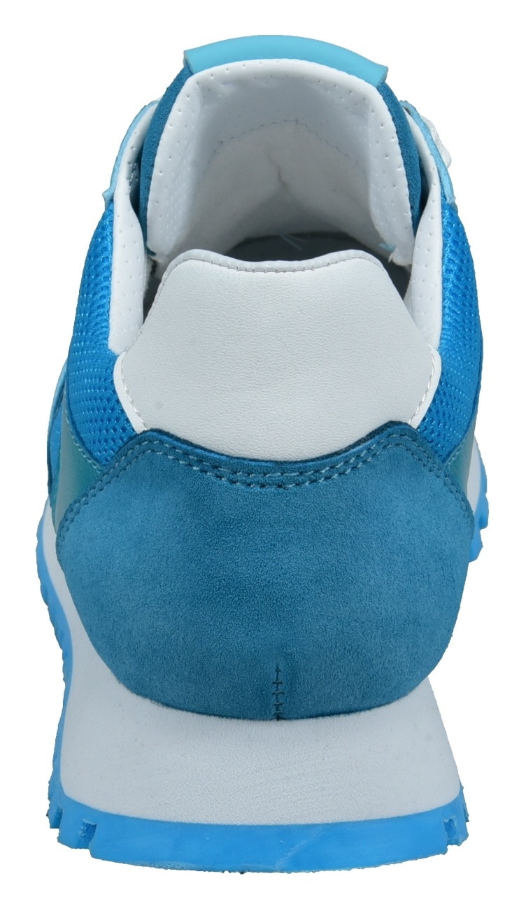 BAGATT Plateausneaker, modische Metallic-Einsätzen, Freizeitschuh, Halbschuh, Schnürschuh