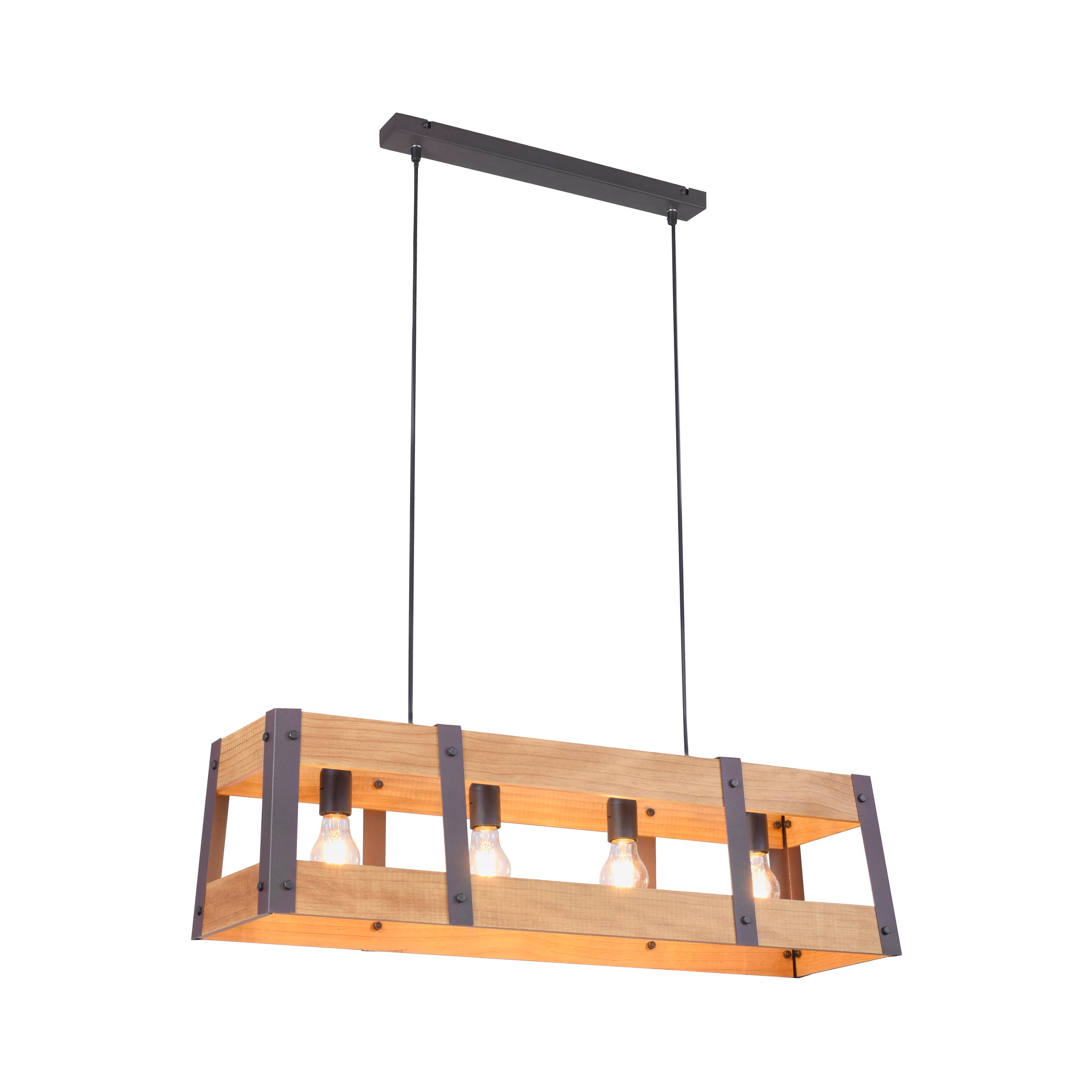 JUST LIGHT Pendelleuchte »CRATE« günstig online kaufen