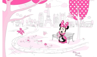 Vliestapete »Minnie in Paris«