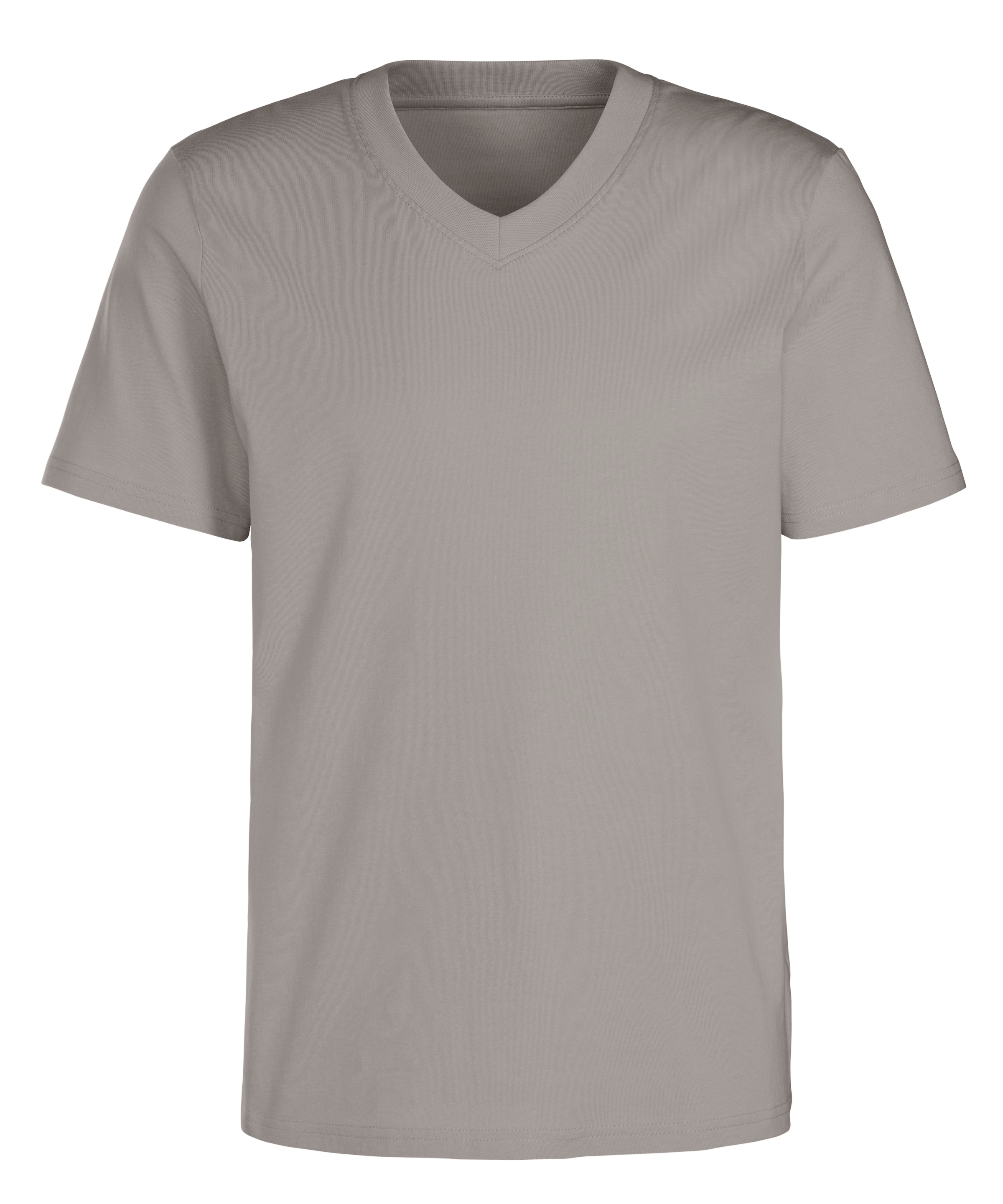 KangaROOS T-Shirt »Regular Fit,«, (2er-Pack), Freizeitshirt mit Kurzarm, V-Ausschnitt aus reine Baumwolle